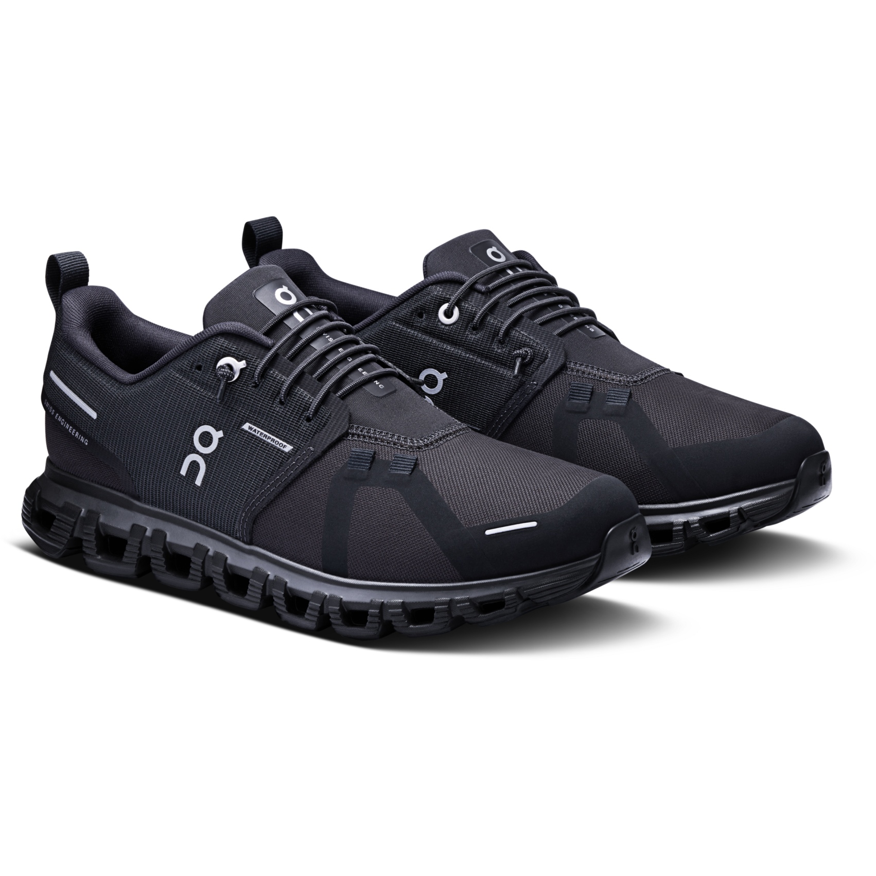 Bild von On Cloud 6 Waterproof Schuhe Damen - Schwarz | Schwarz