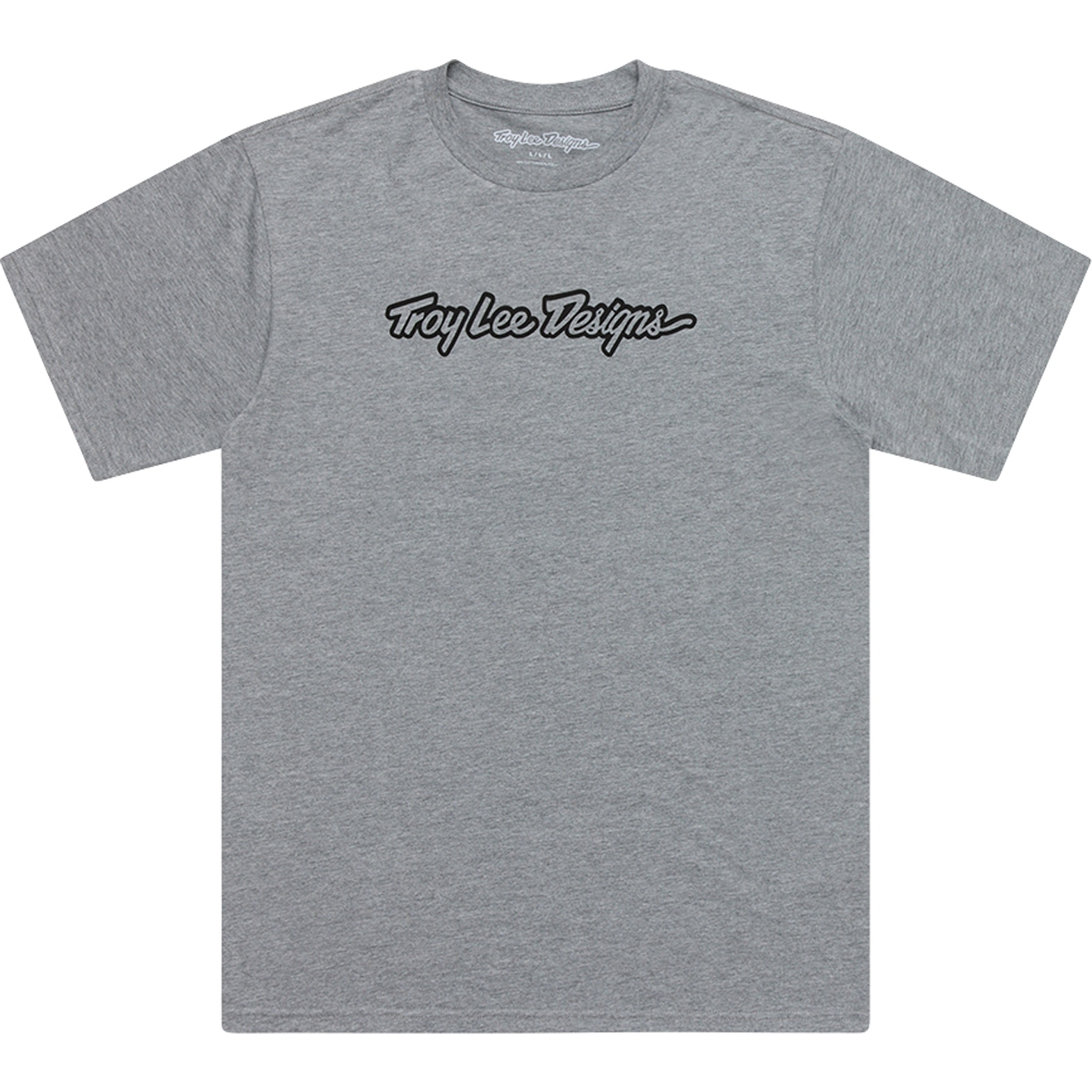 Produktbild von Troy Lee Designs T-Shirt Herren - Signature Gray Heather