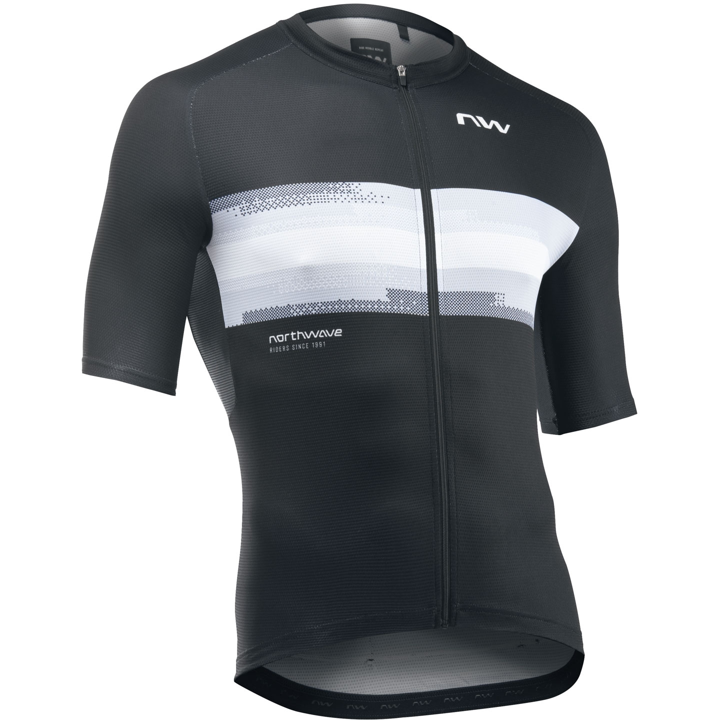 Zdjęcie: Northwave Force Evo Short Sleeve Jersey Men - black/white 11