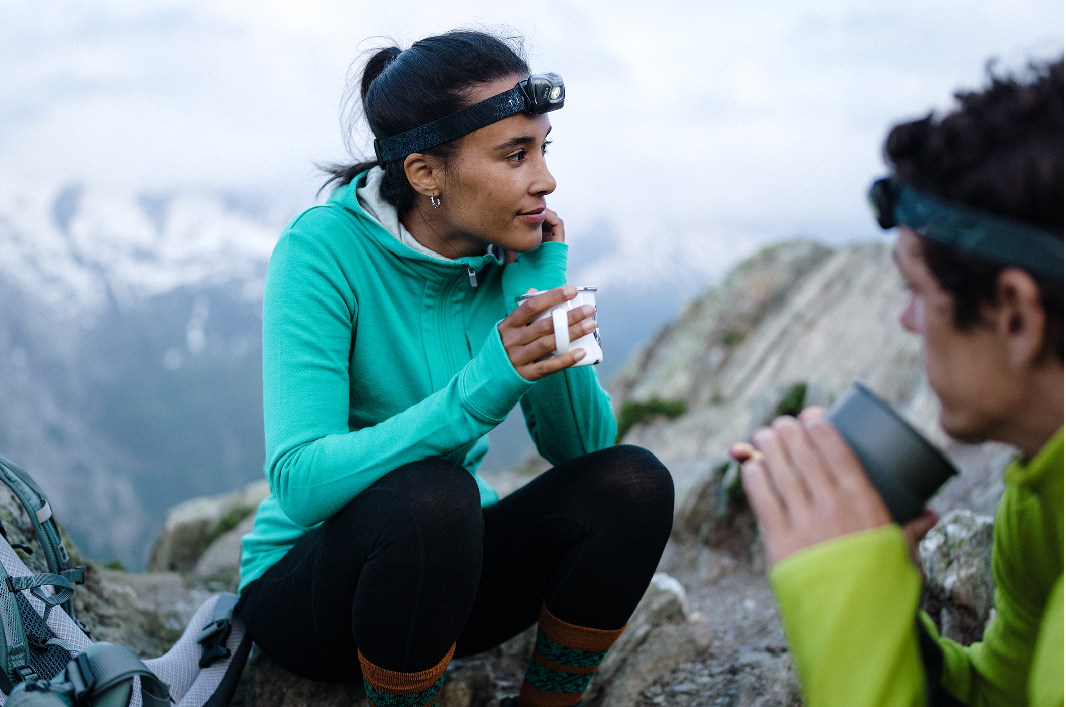  Icebreaker Merino Meld Zone - Sujetador deportivo