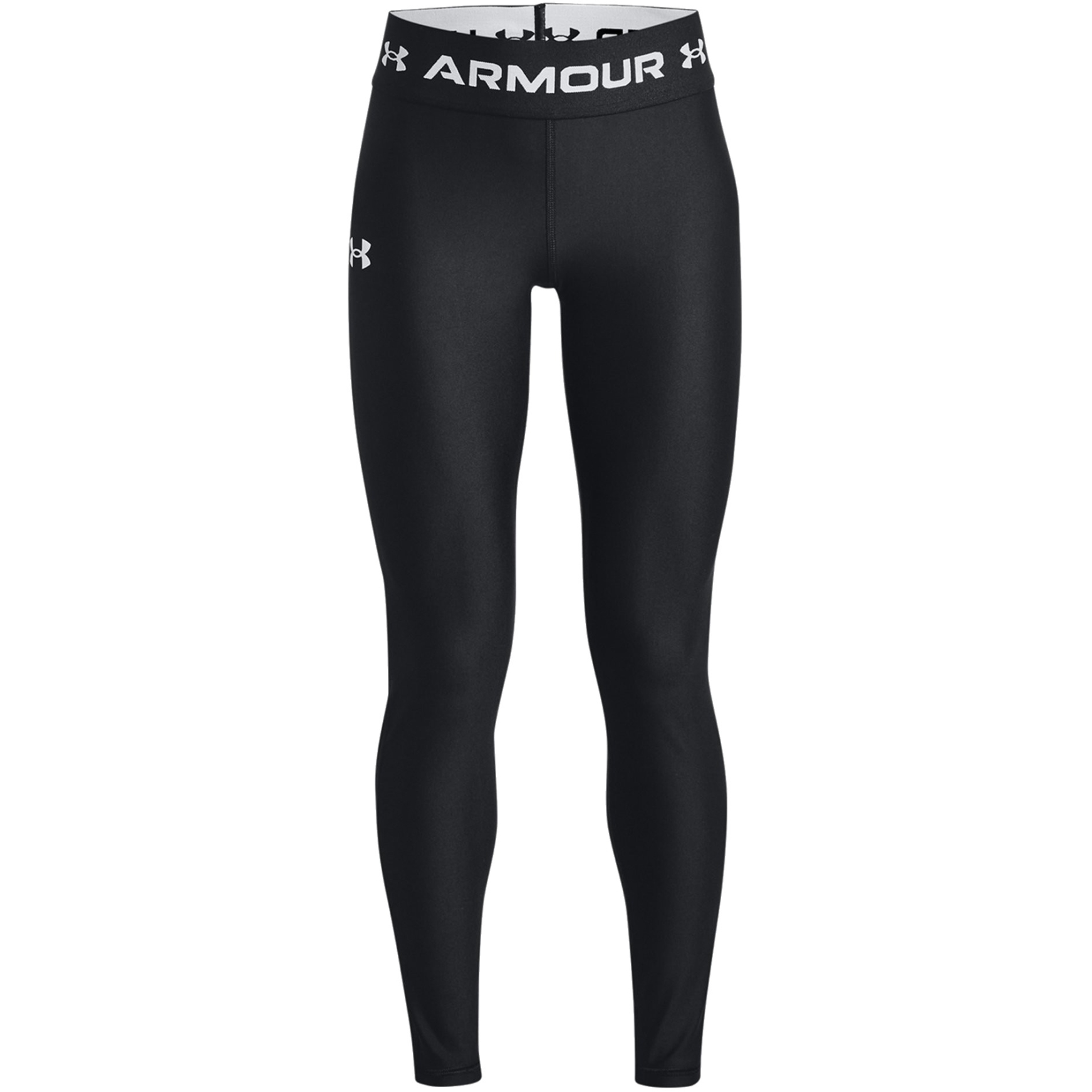 Bild von Under Armour HeatGear® Leggings Mädchen - Schwarz/Weiß