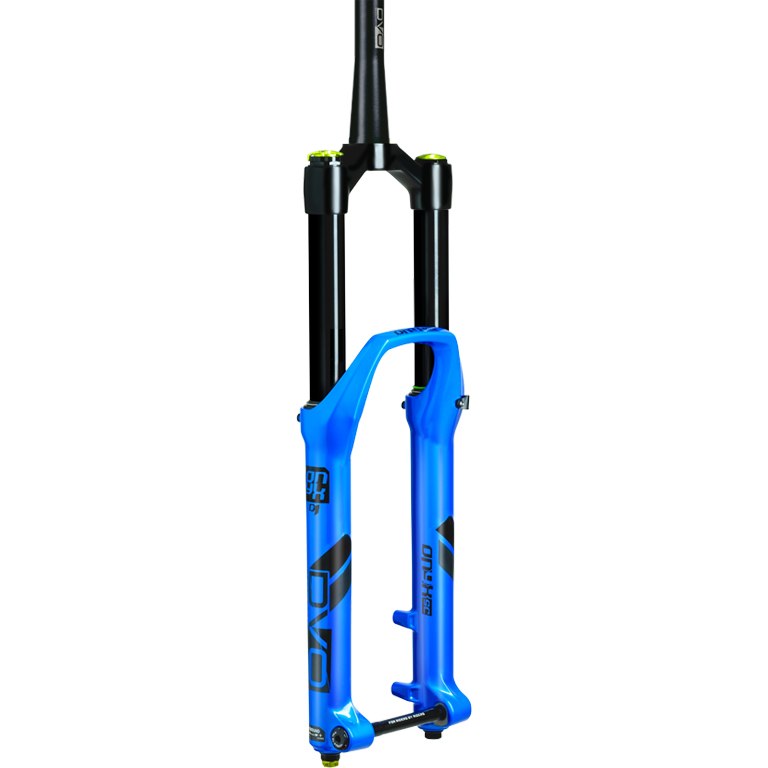 Picture of DVO Suspension Sapphire 34 D1 27.5+/29&quot; Trail Fork - 140mm - 44mm Offset - Tapered - 15x110mm Boost - blue