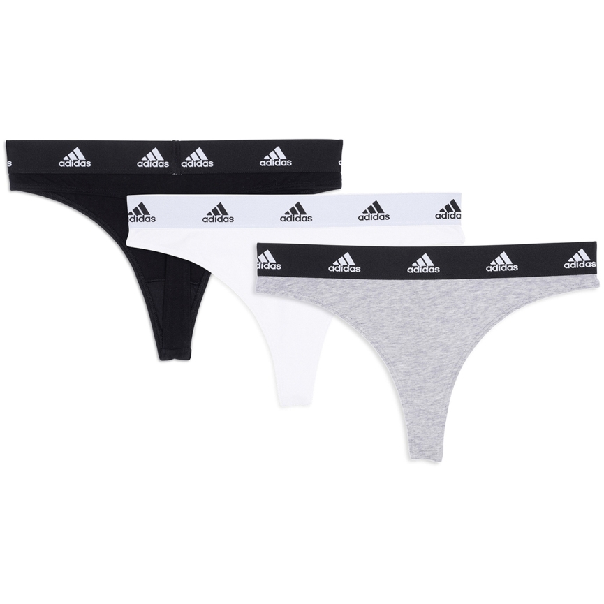 Image of adidas Sports Underwear Thong Women - 3 Pack - 926-assorted