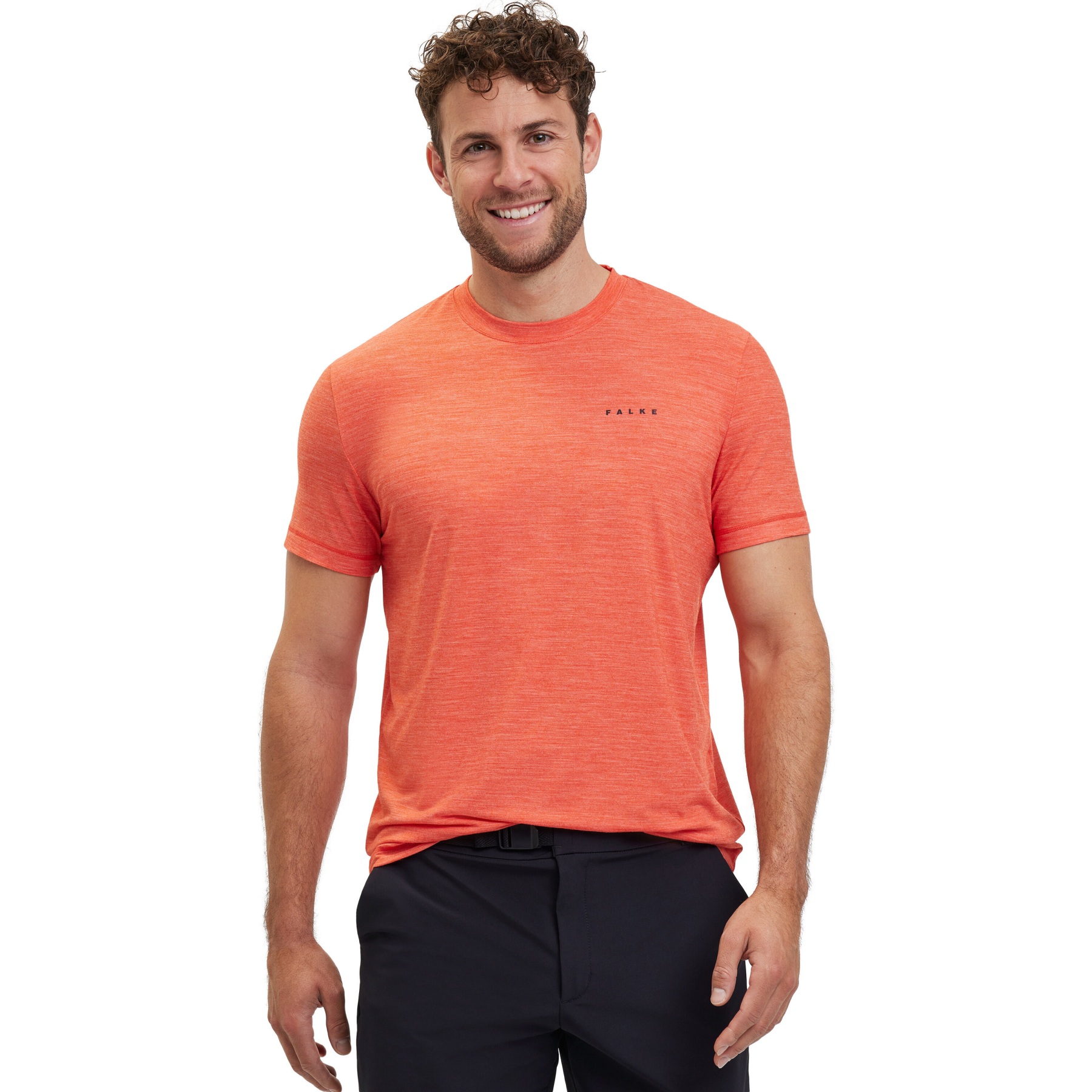 Produktbild von Falke TK T-Shirt Herren - samba orange 8182