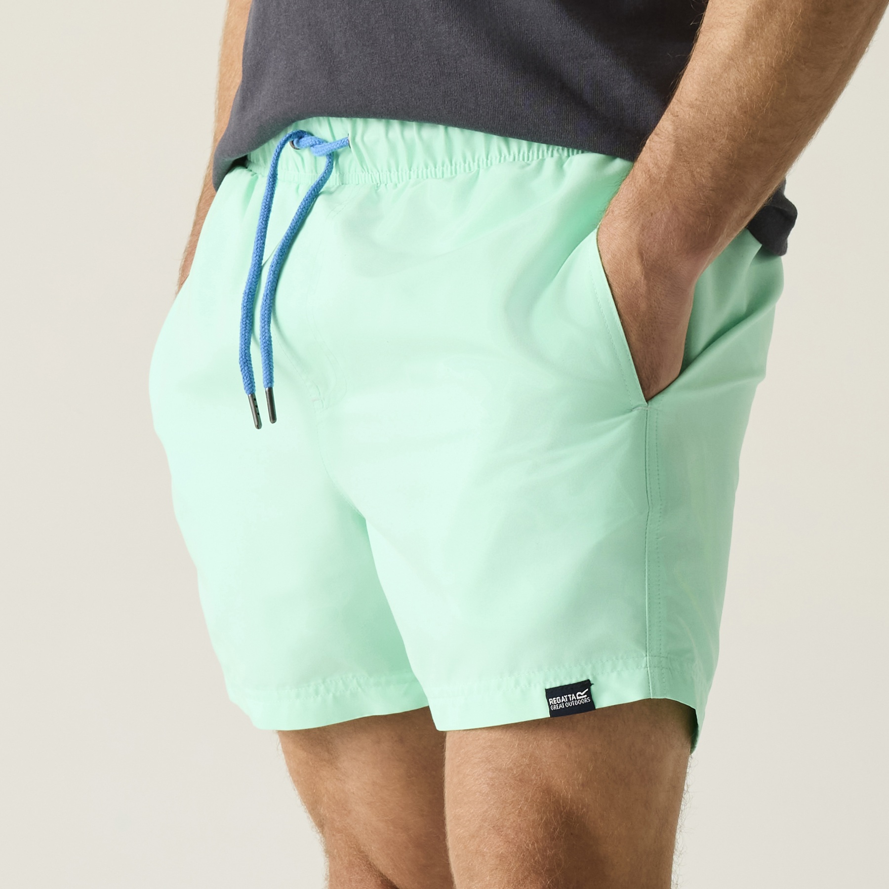 Regatta Mawson II Zwemshort Heren - Ice Green/Sonic Blue ZKB | BIKE24