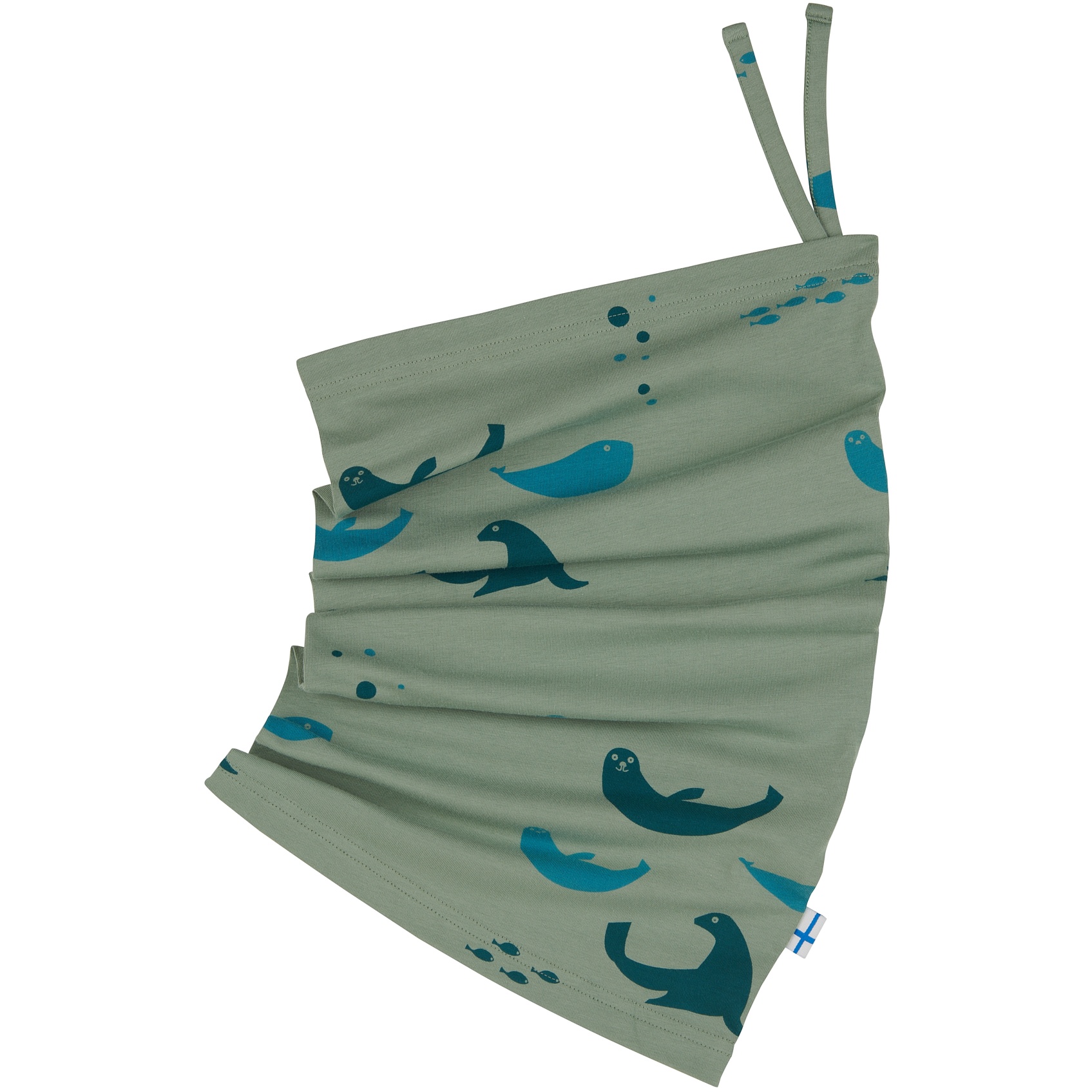 Finkid Tunneli Twist Winterjersey Schal - Wandelbarer Schal Für Kinder Aus Biobaumwolle