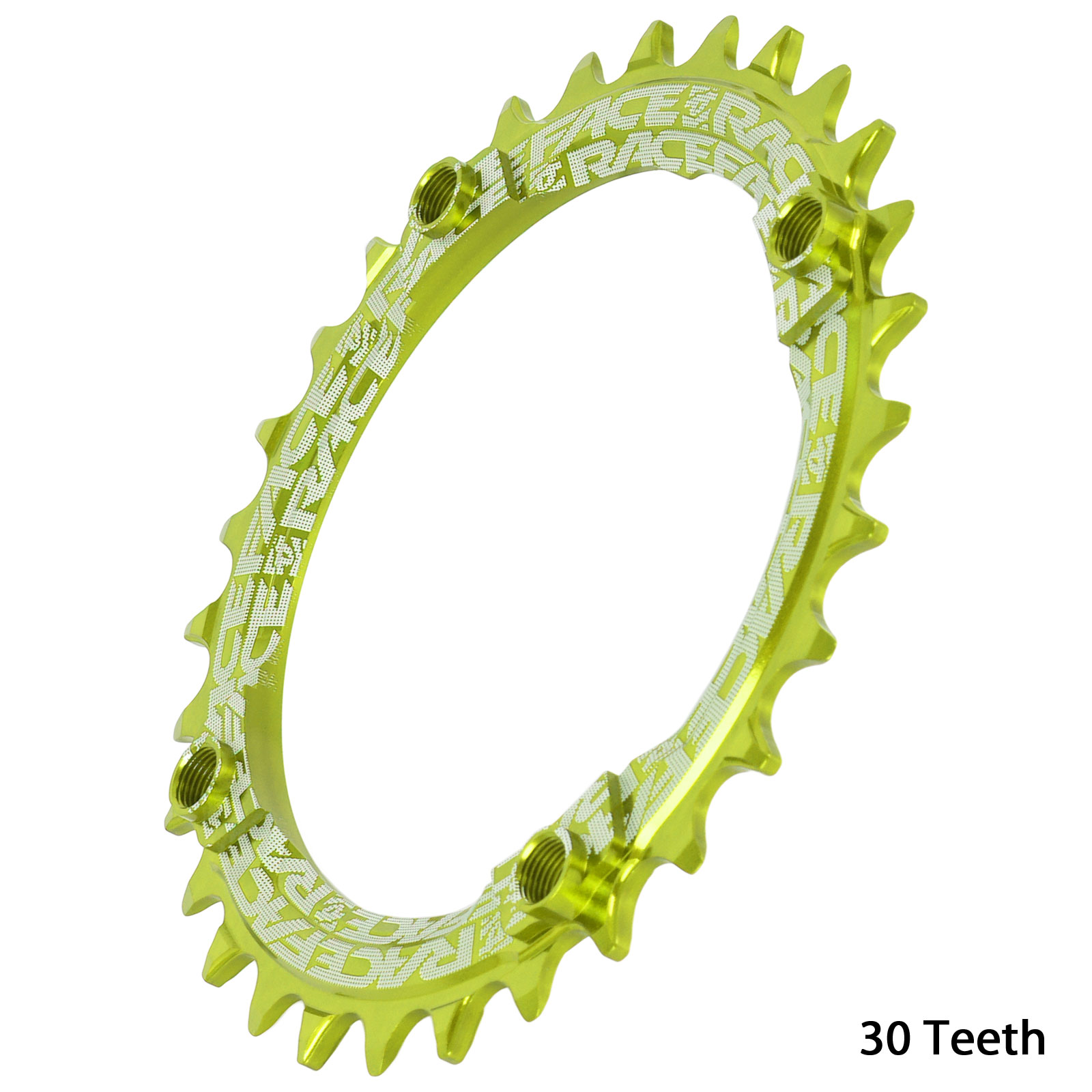 Race Face Narrow Wide Chainring - 4 Bolt - 104mm - green | BIKE24
