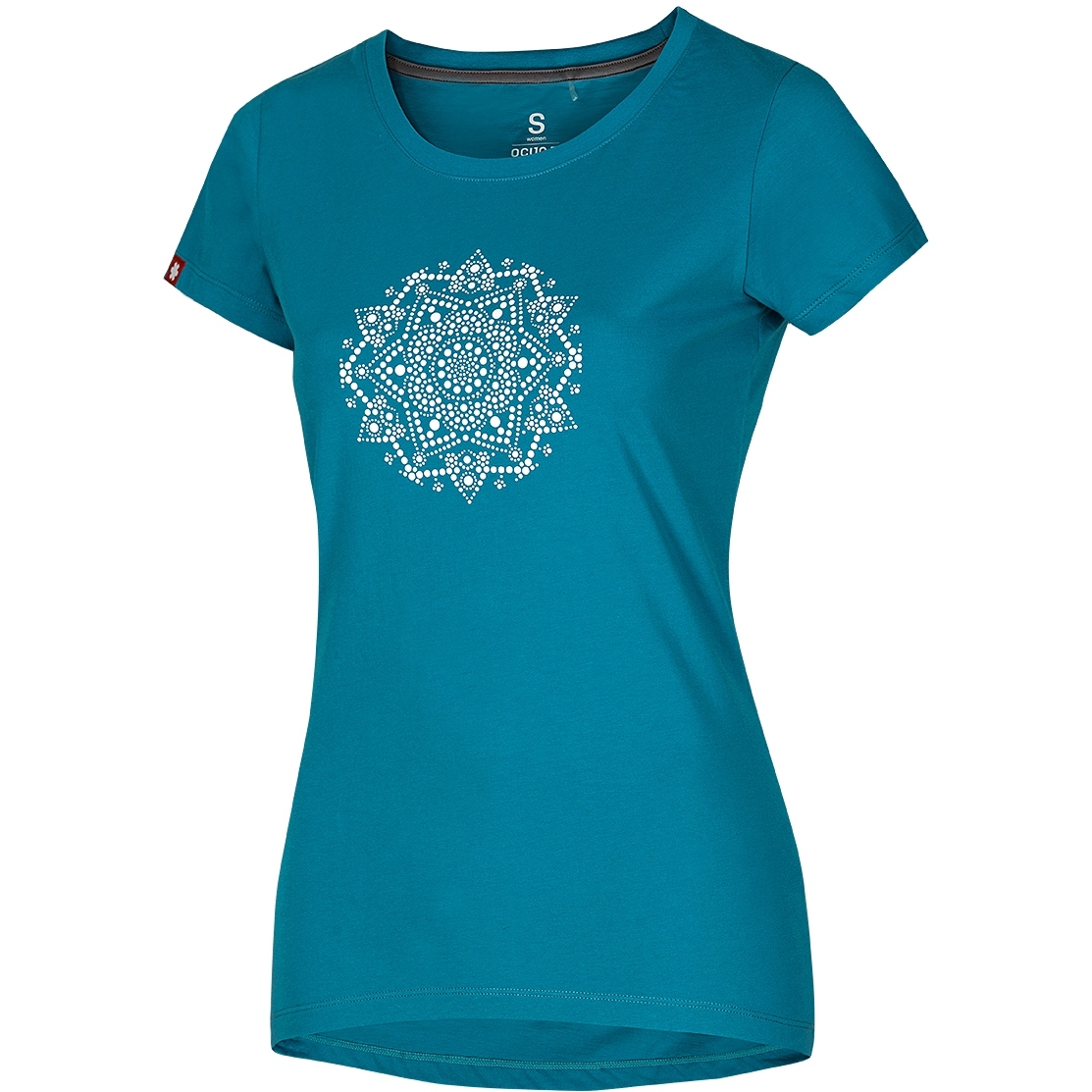 Produktbild von Ocún Classic T Damen T-Shirt - blue enamel mandala