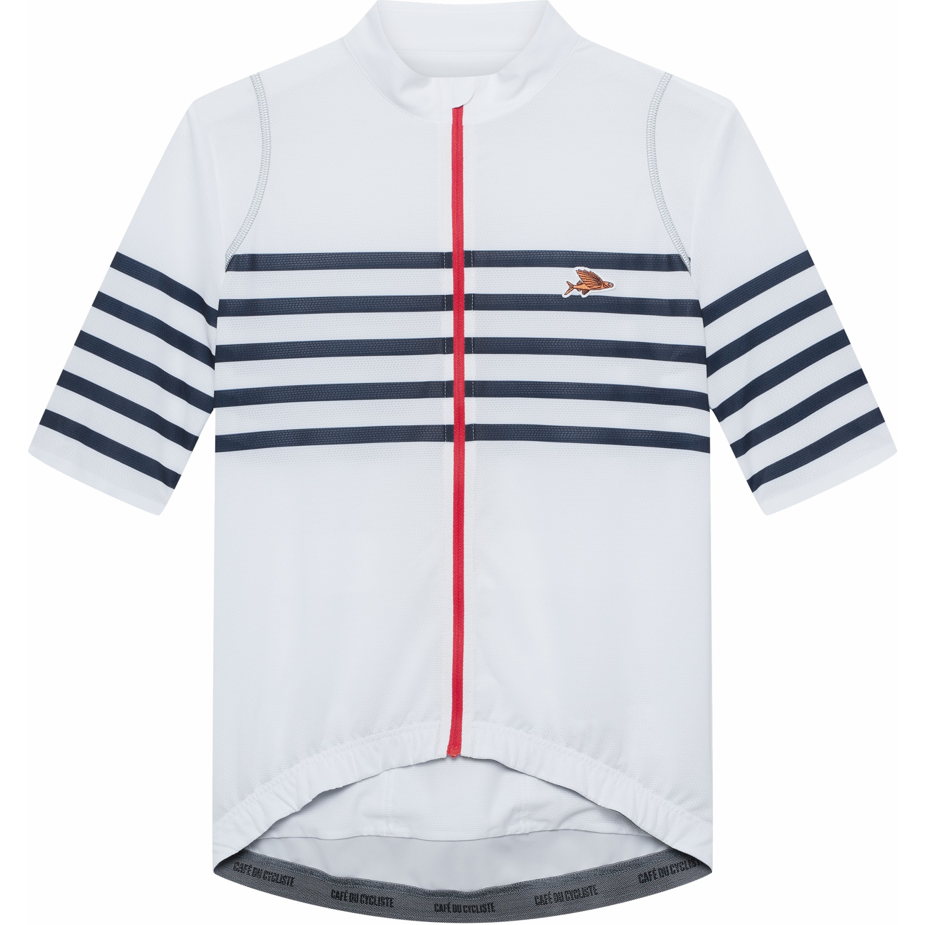 Produktbild von Café du Cycliste Mona Kurzarmtrikot Herren - white classic
