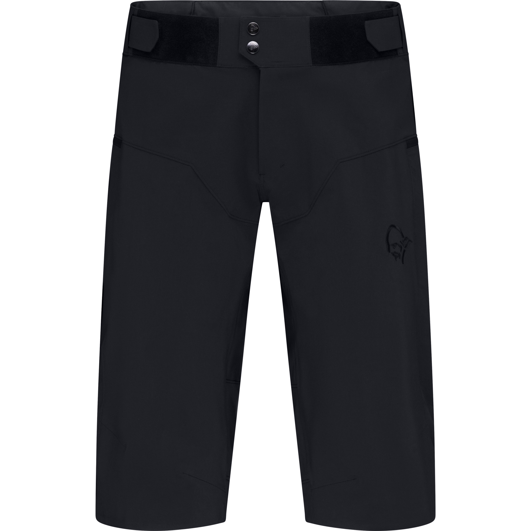 Norrona fjørå flex1 hybrid Shorts Men - Caviar Black | BIKE24