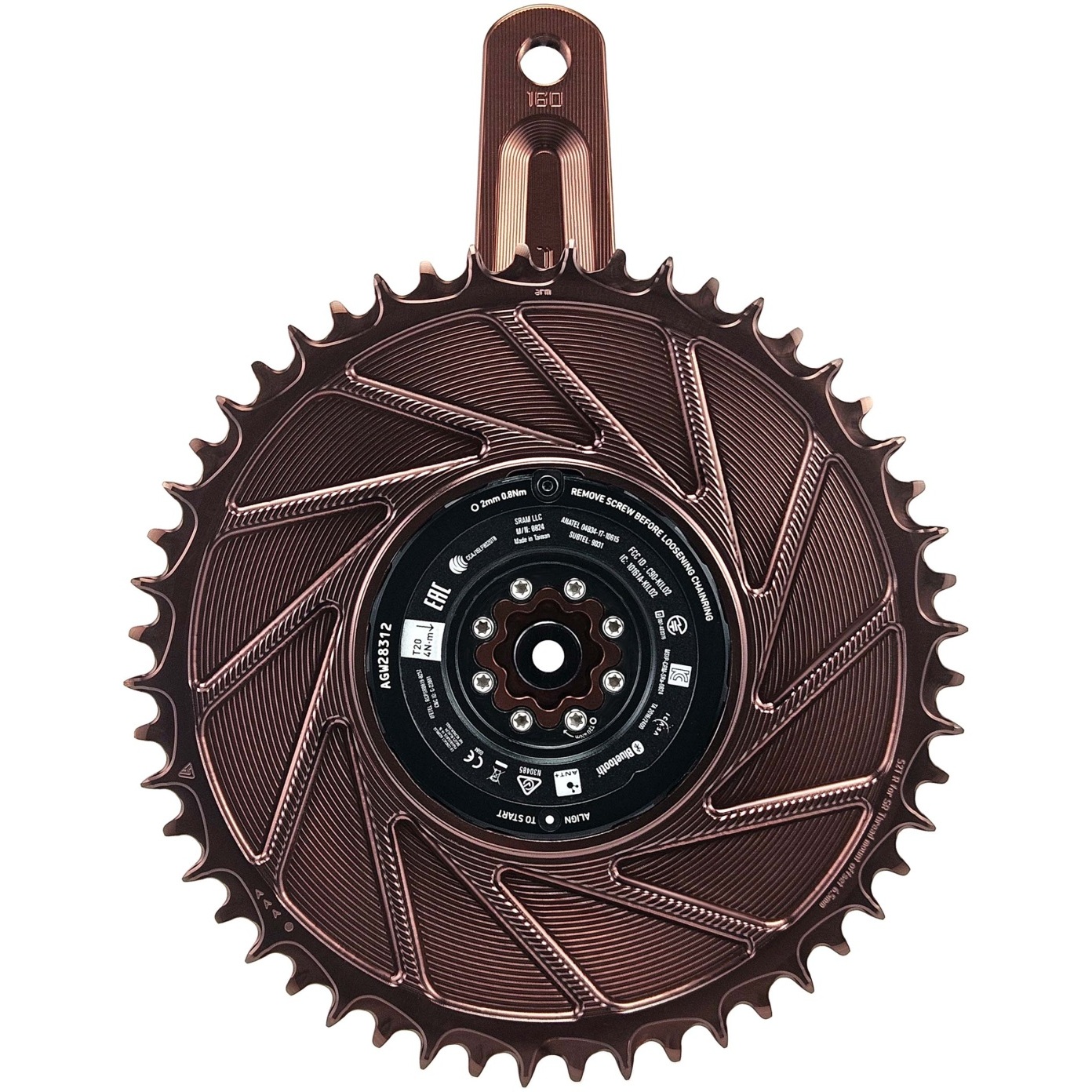 ＭＡＤＡＲＡＮＩＮＧＥＮ ＣＨＡＩＮ　ＲＩＮＧ Alugear AERO Chainring - Road/Gravel | Thread Mount | 6.5mm | 1x
