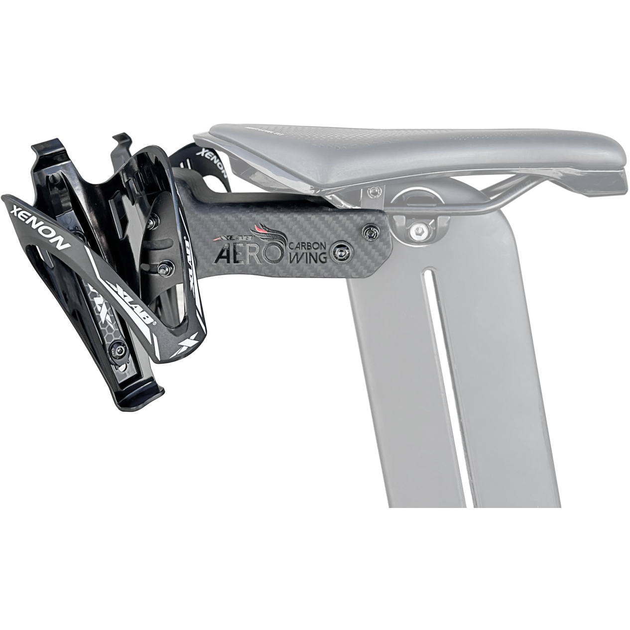 Produktbild von XLAB Aero Carbon Wing Flaschenhalterung - Xenon