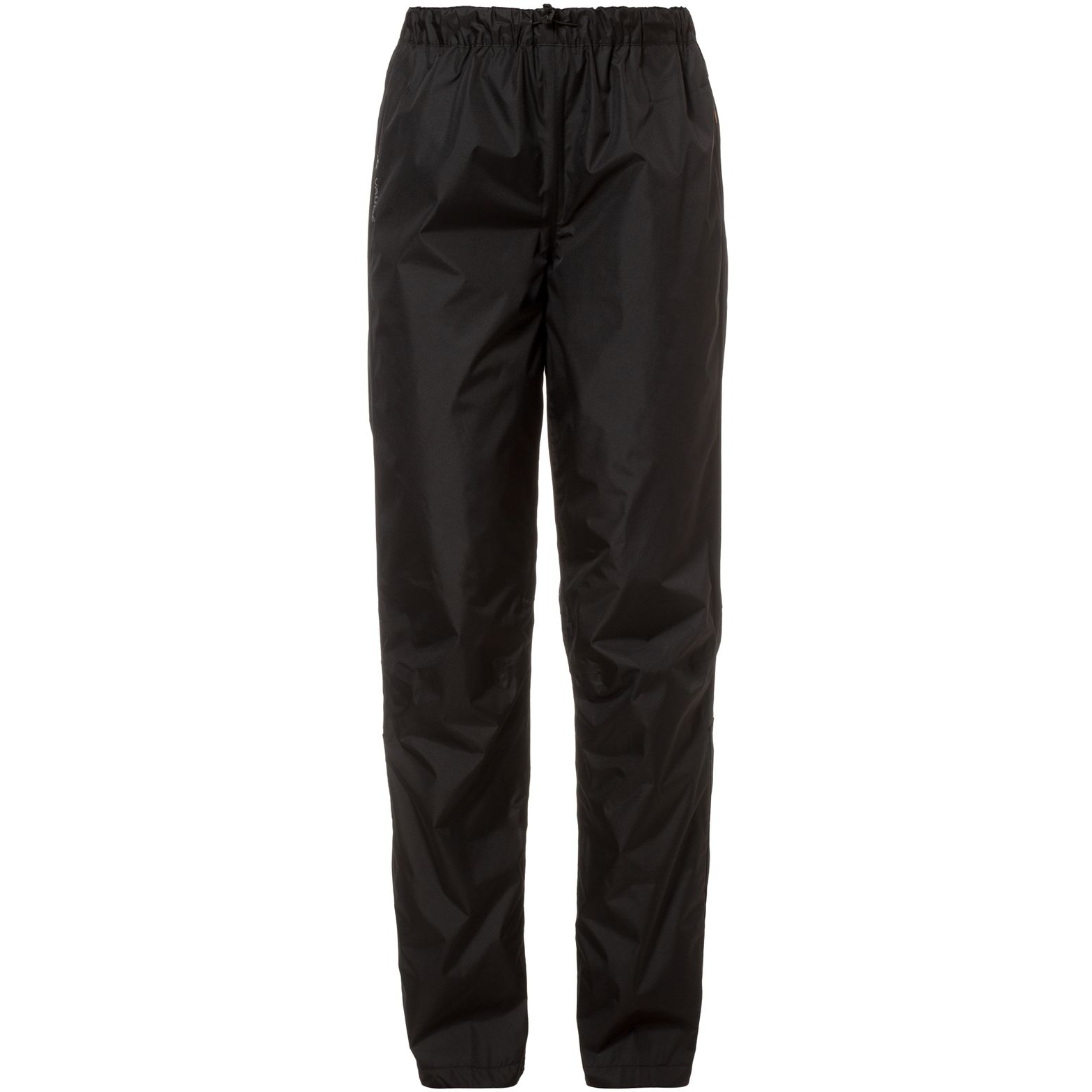 Vaude Pantalones Impermeables Mujer - Fluid - Corto - negro