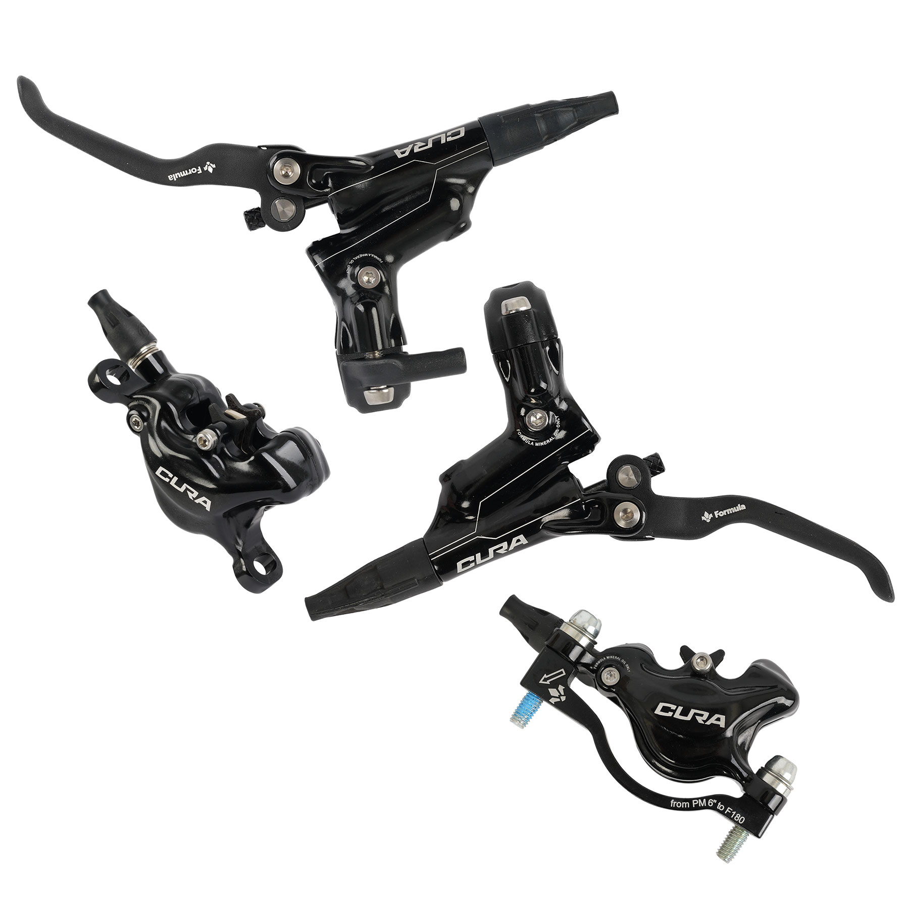 Дисковый тормоз Formula Cura - Комплект - черный - Специальное предложение