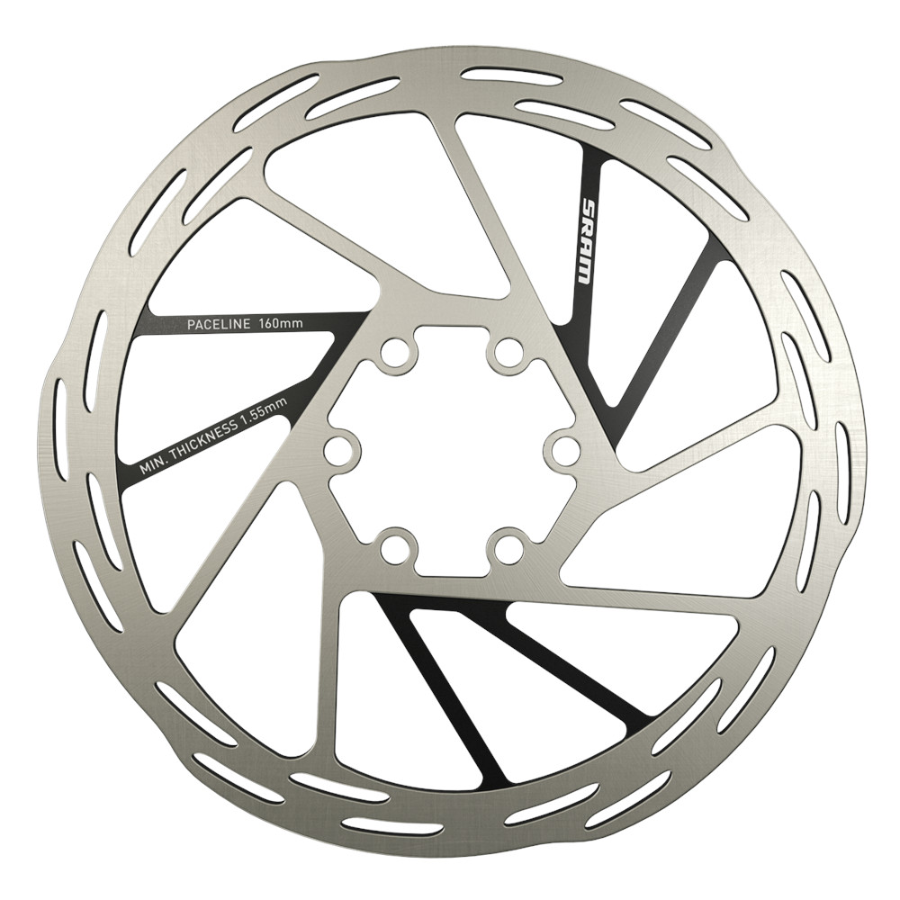 SRAM PACELINE ROTOR 160mm フロント/リア SRAM Paceline Rotor - 6-Bolt | BIKE24