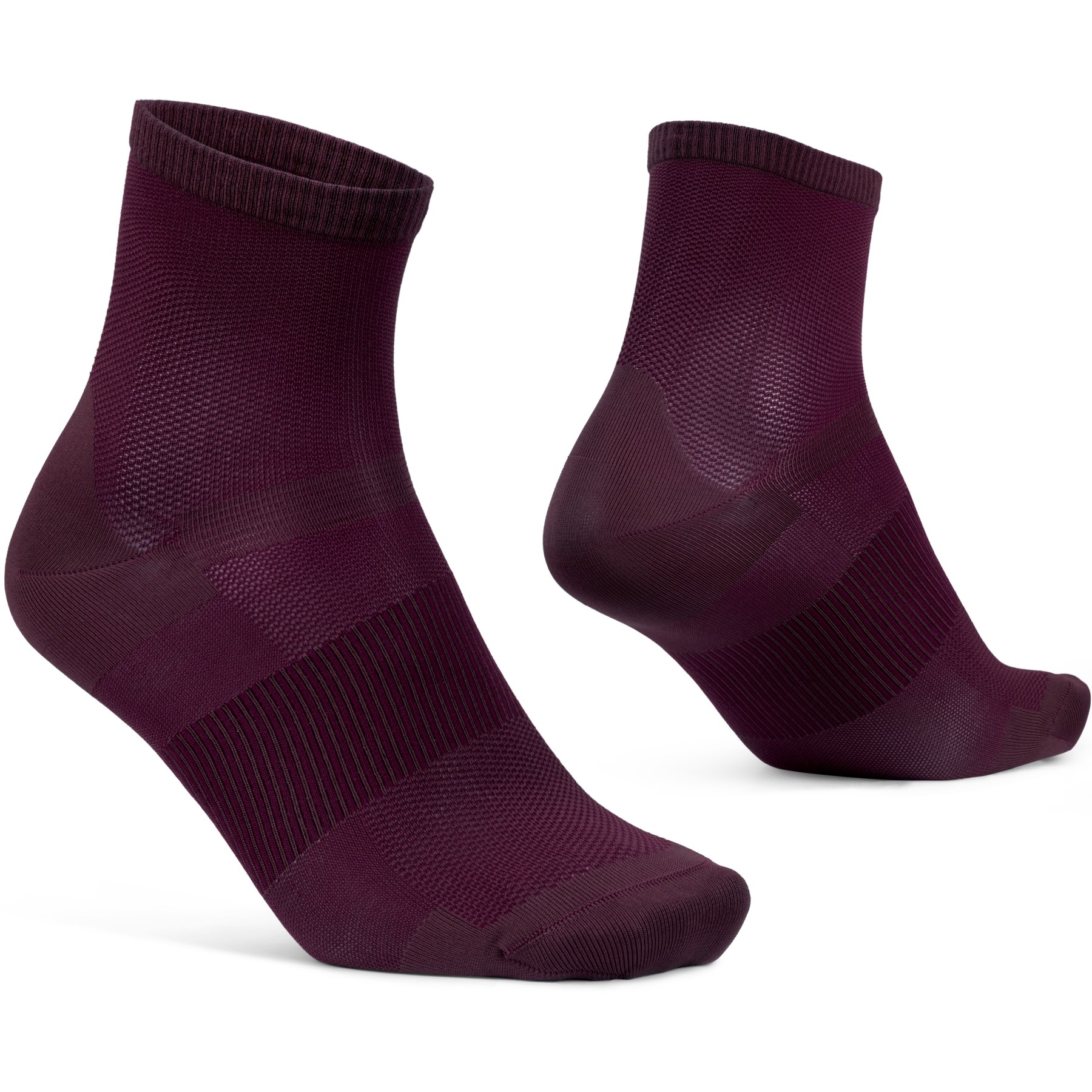 Produktbild von GripGrab Lightweight Airflow Short Socken - Dark Red