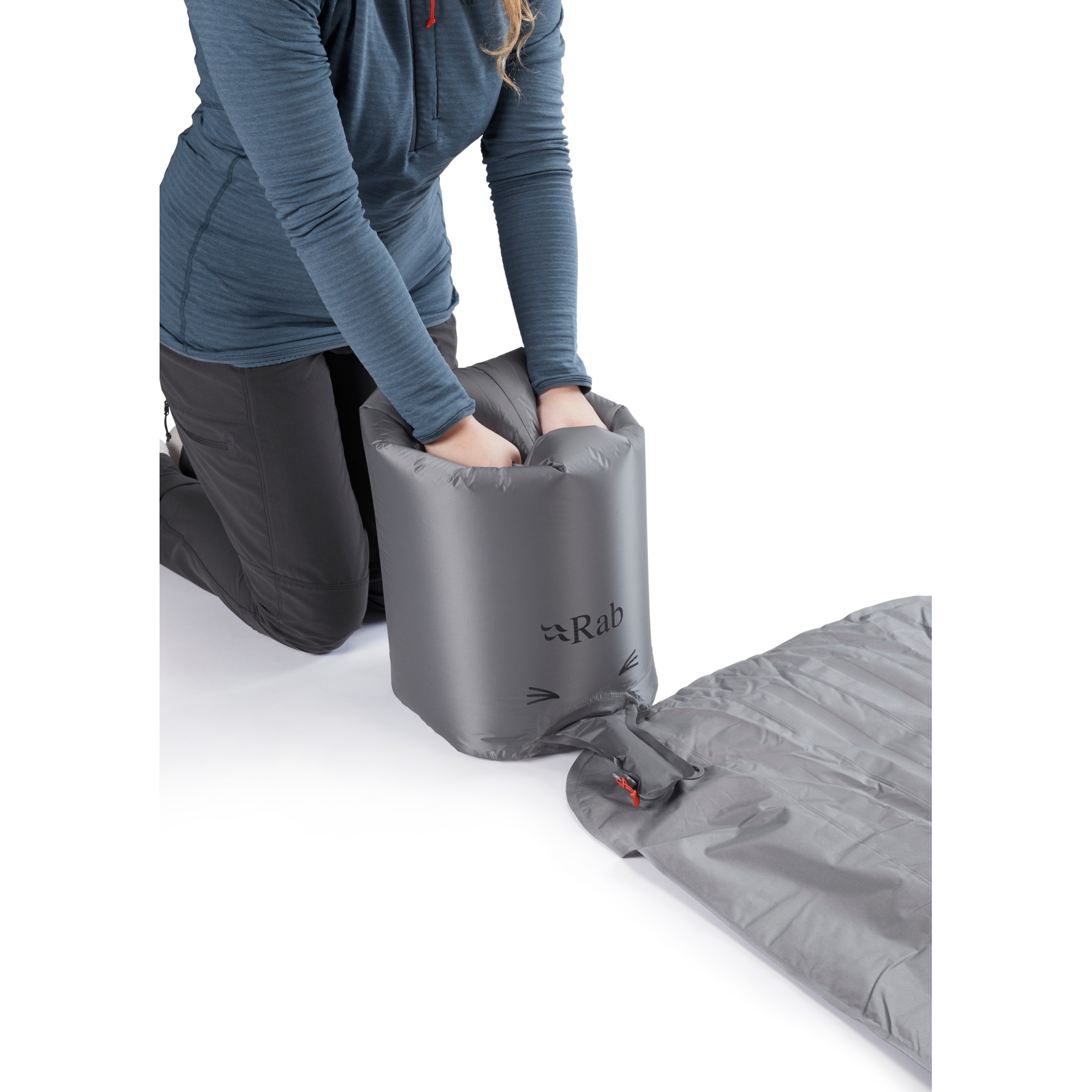 Rab Stratosphere 4 Sleeping Mat - Regular Wide - graphene
