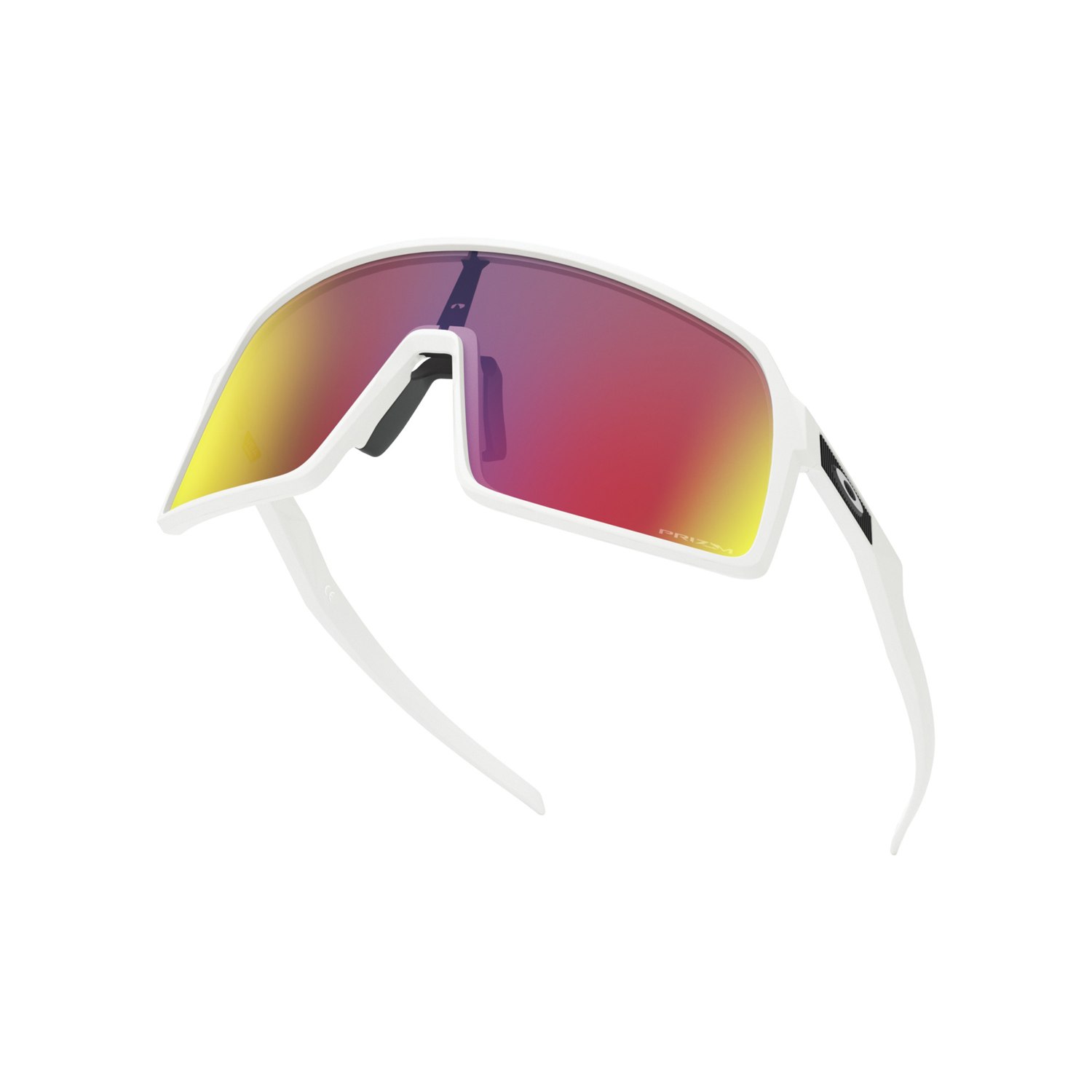 小物 Oakley sutro Prizm Road MATT WHITE Oakley Sutro Prizm Road Matt White Cycling Glasses - Bikebug