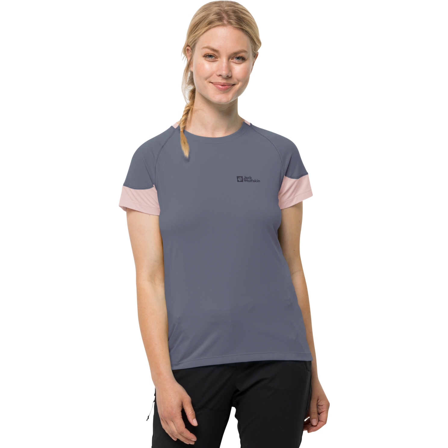 Picture of Jack Wolfskin Narrows T-Shirt Women - dolphin