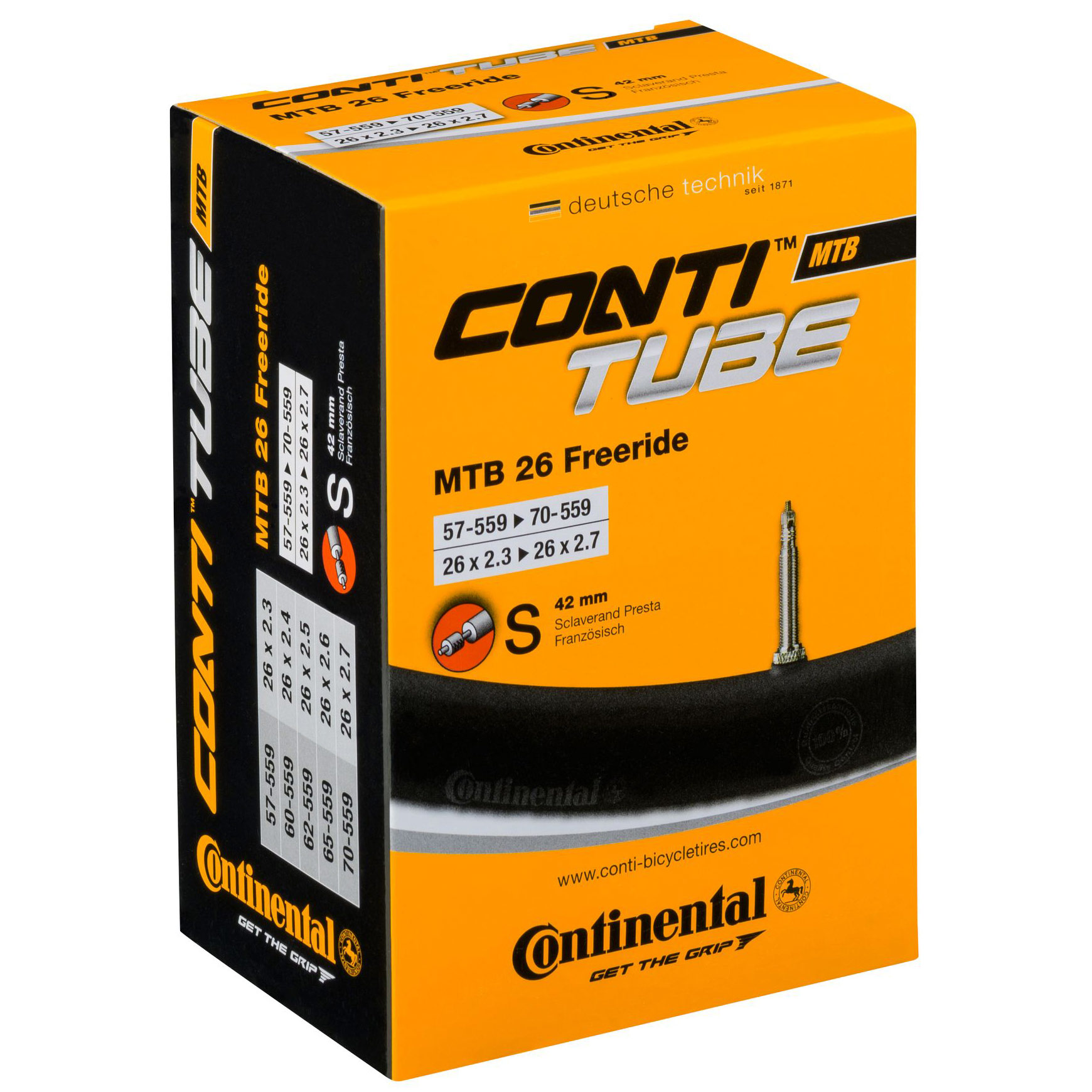 Picture of Continental MTB Inner Tube - 26&quot; | Freeride