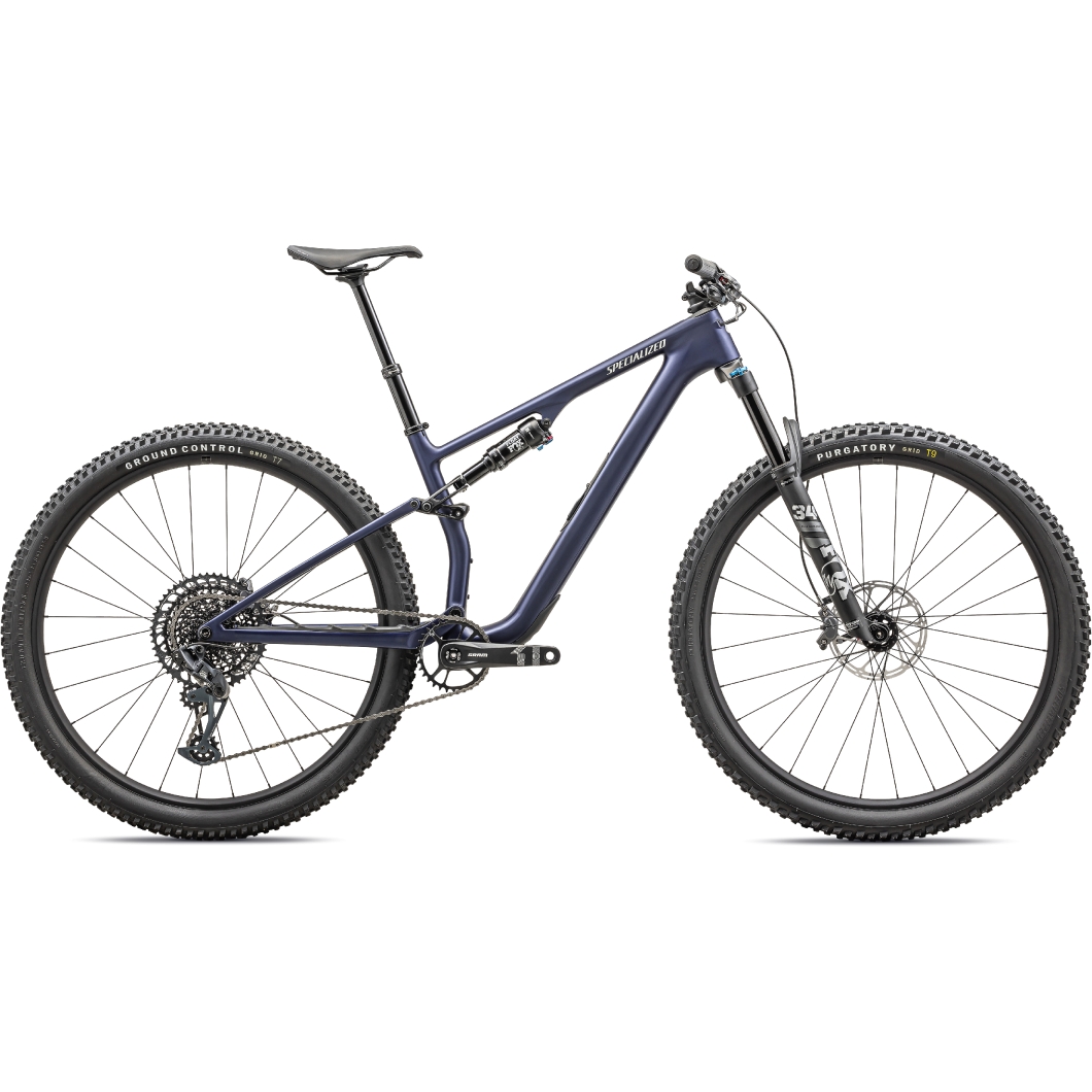 Productfoto van Specialized EPIC 8 EVO COMP - 29&quot; Carbon Mountainbike - 2024 - satin blue onyx / dune white