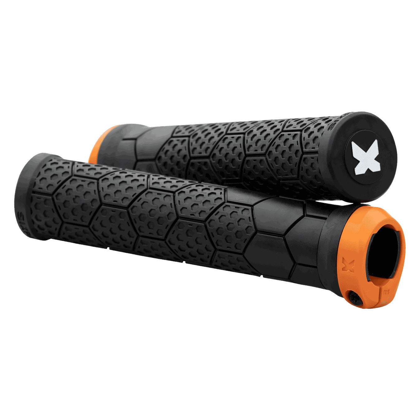 Picture of Sixpack Z-Trix PA Lock-On Handlebar Grips - Foxhunt orange