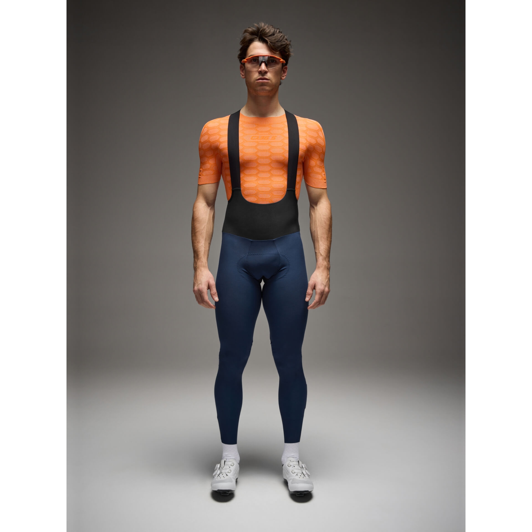 Q36.5 Dottore Hybrid Winter Bib Tights Men - nautica blue | BIKE24