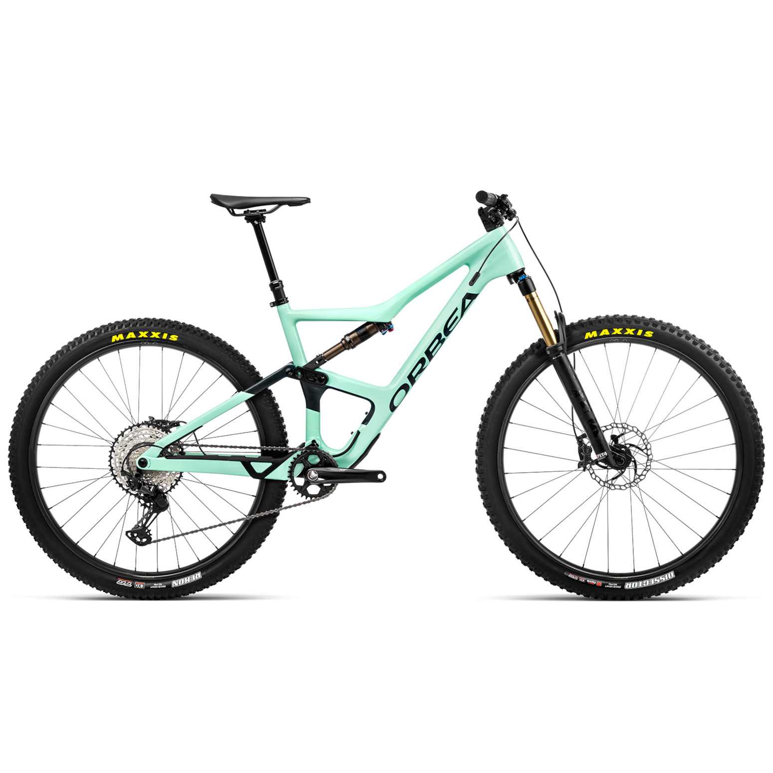 Produktbild von Orbea OCCAM M10 XT Mountainbike - 2023 - Ice Green - Jade Green Carbon (gloss)
