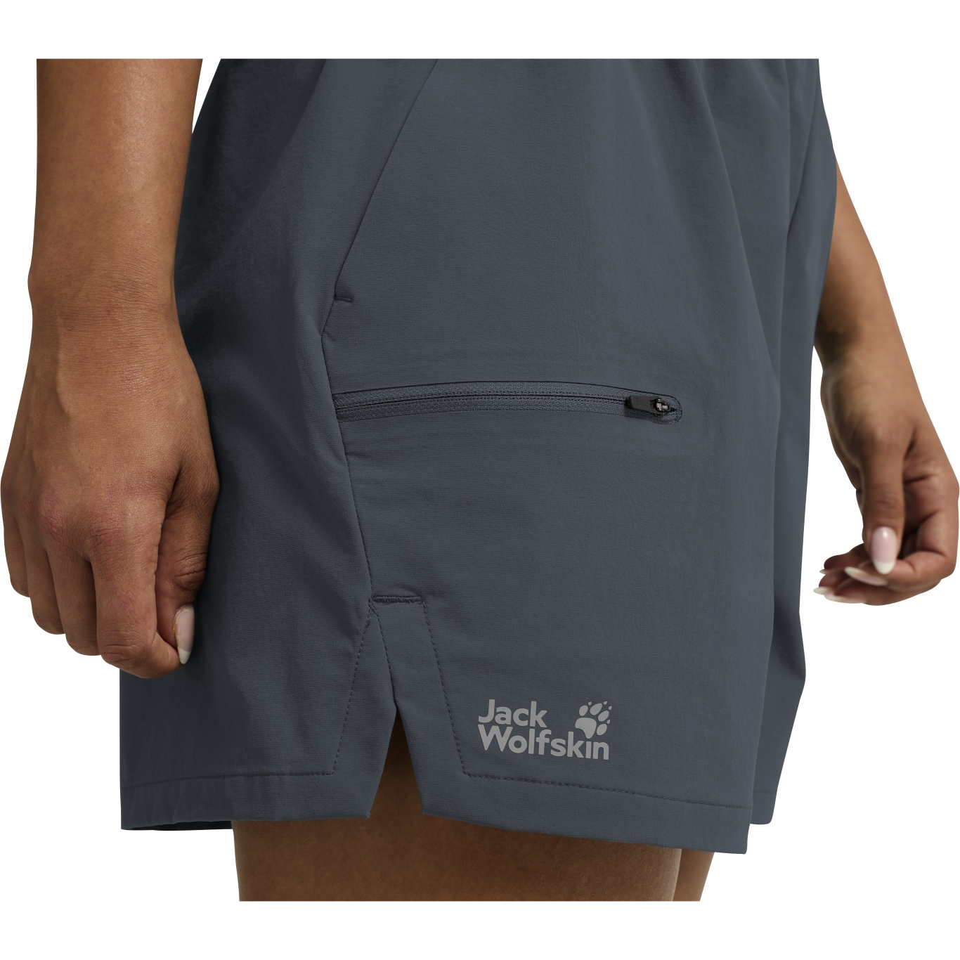 Jack Wolfskin Prelight Trail Shorts Women - grey odessa | BIKE24