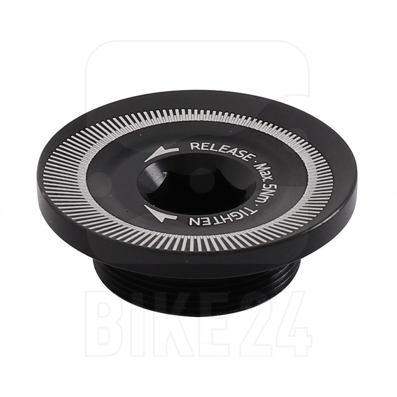 Foto de Rotor Crank Bolt for INpower Cranksets as of 2018 - Non Drive Side - 8mm - black