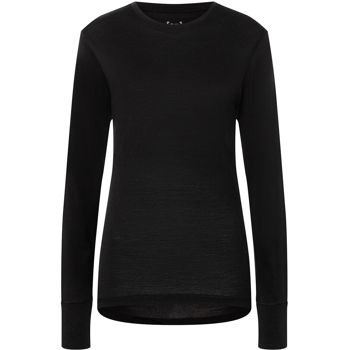 Produktbild von SUPER.NATURAL Tundra175 Langarmshirt Damen - Jet Black