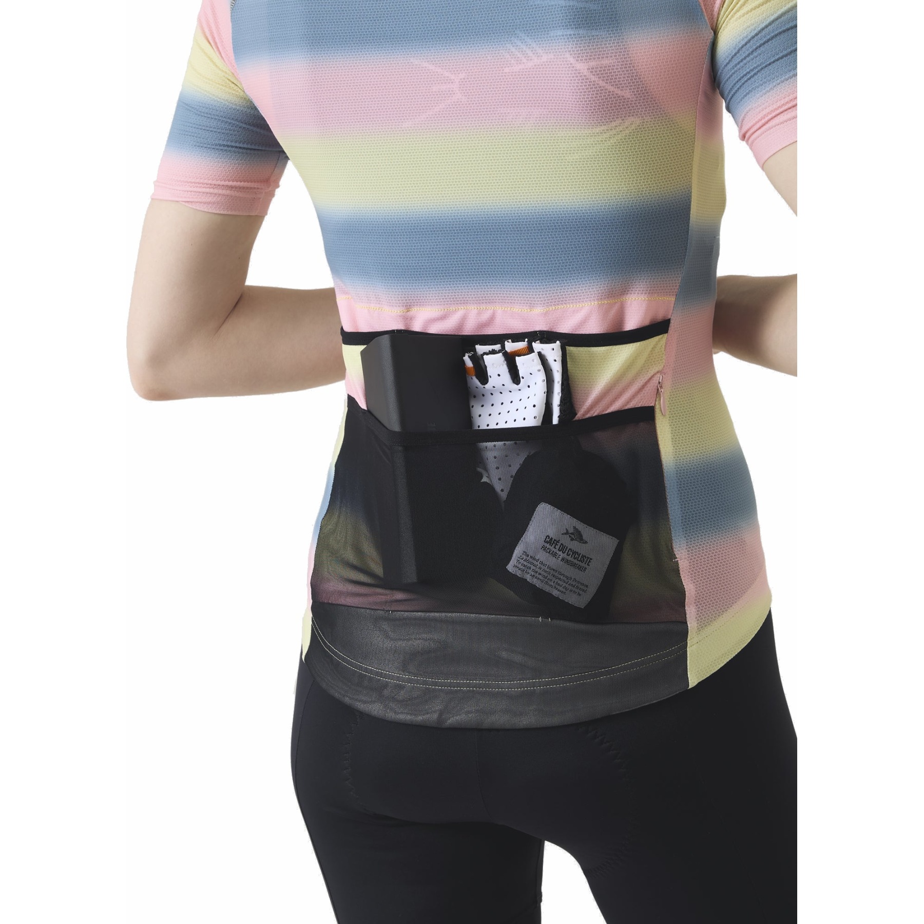 Café du Cycliste Mona Short Sleeve Jersey Women - plush/naples
