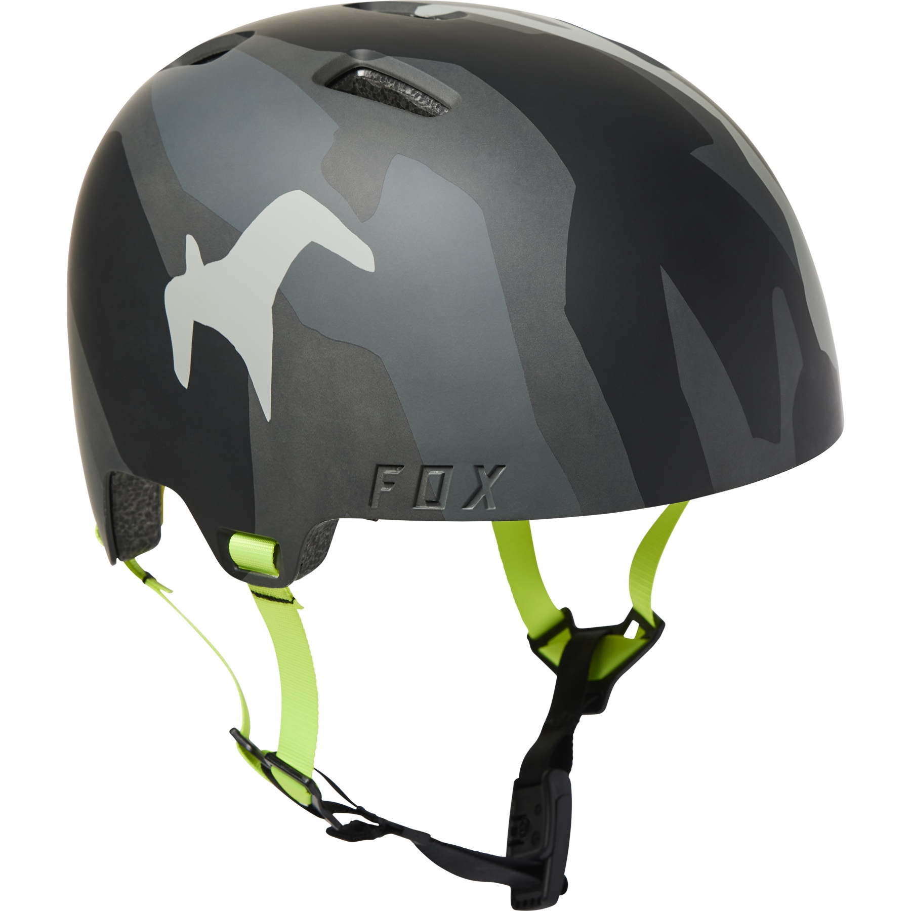 Picture of FOX Flight Pro MIPS Helmet Youth - Runn - black/yellow
