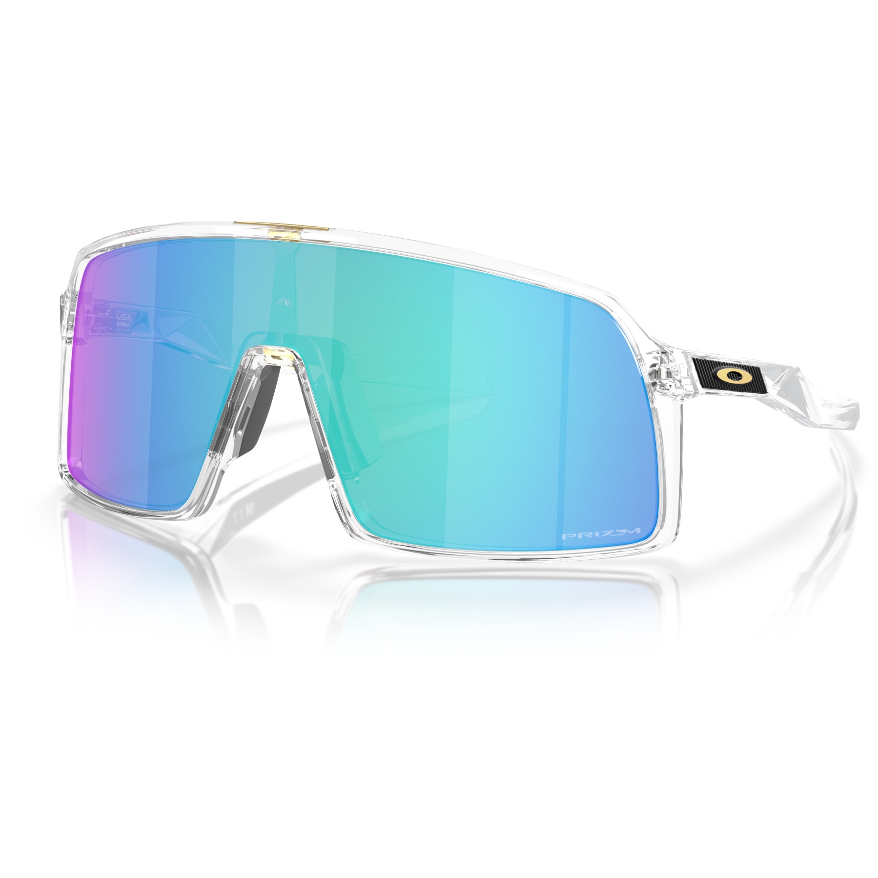 Oakley Sutro Glasses - Clear/Prizm Sapphire - OO9406-A337 | BIKE24
