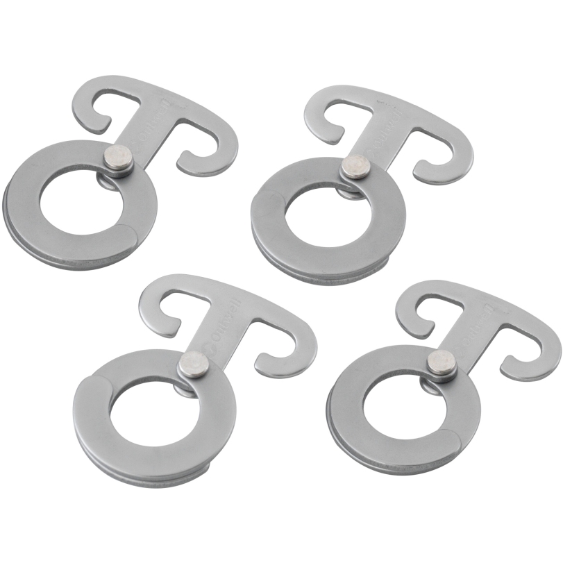 Picture of Outwell Accessory Hooks - 4 Pcs. - Silver Grey