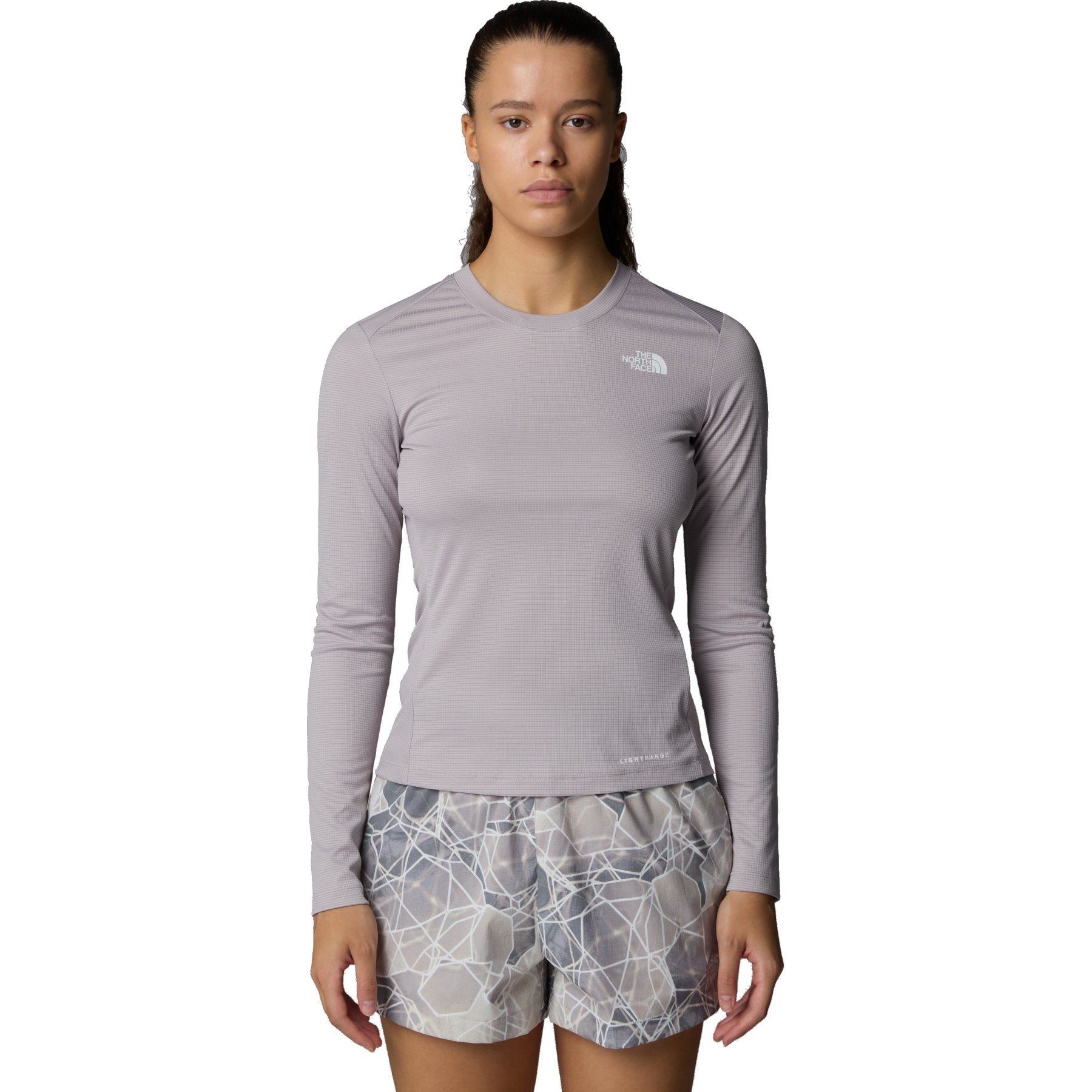 Picture of The North Face Shadow Long-Sleeve T-Shirt Women - Moonstone Grey