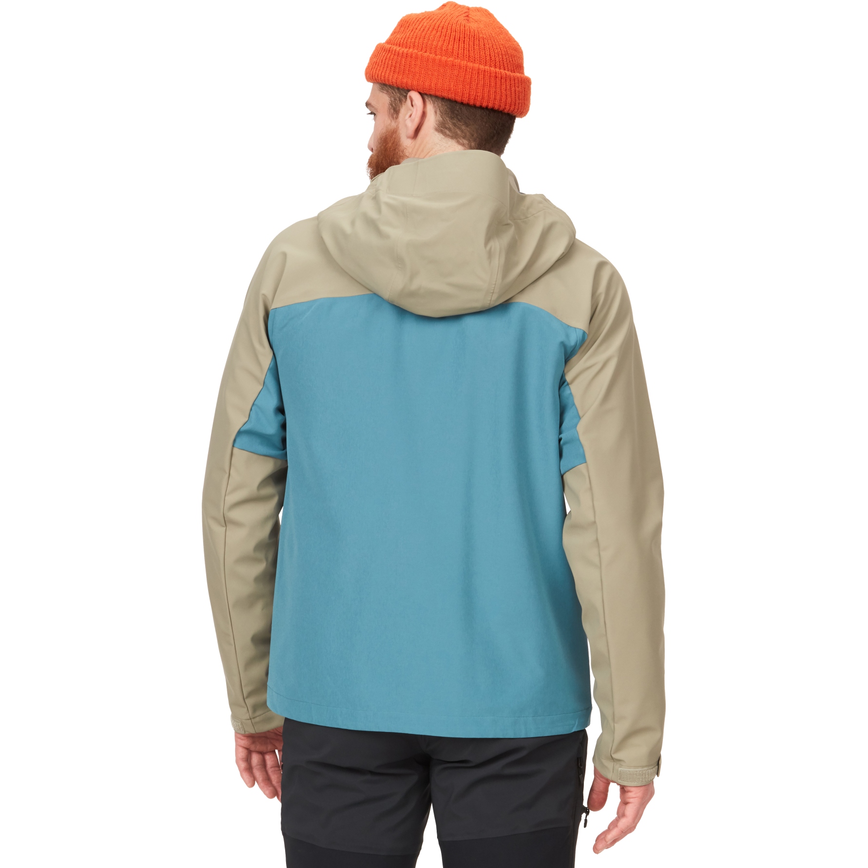 Marmot Rom Gore-Tex Infinium Hoody Jacket Men - vetiver/moon