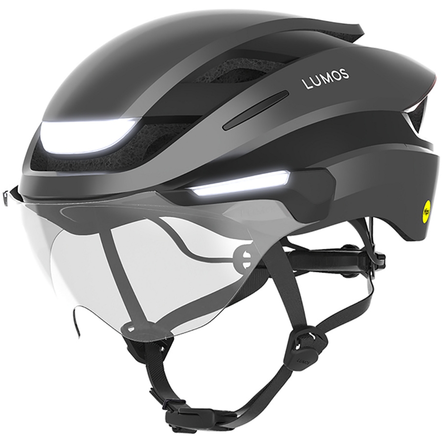 1 Pc Casque De Vélo Lumières Avant Et Arrière Voyants D'Avertissement