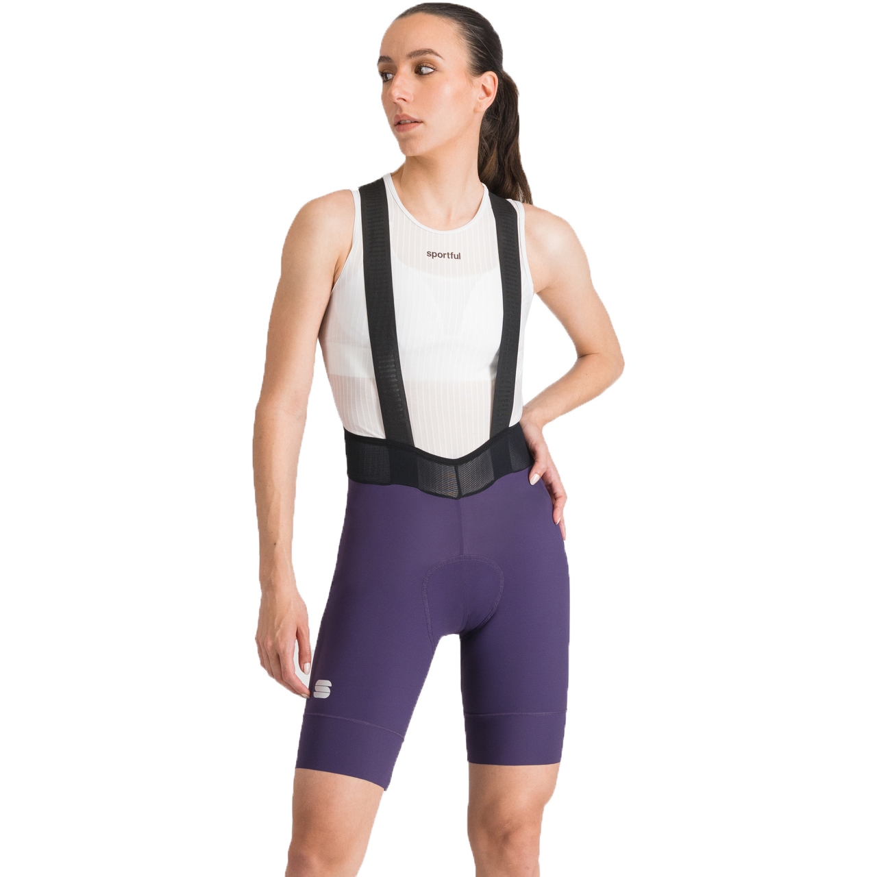 Sportful SRK Bibshorts Women - 527 Galactic Purple | BIKE24