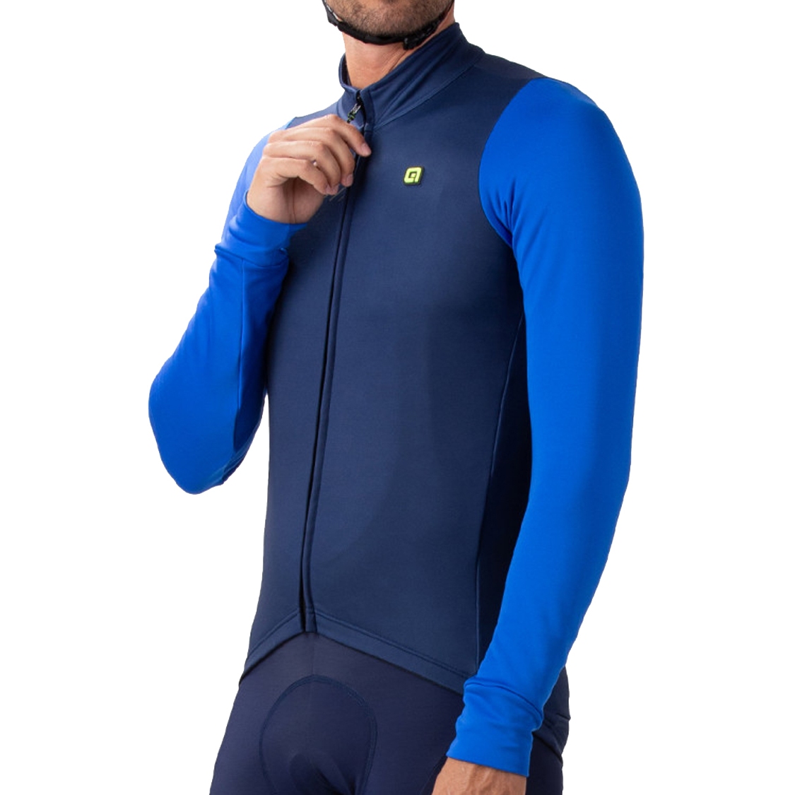 Alé Maglia A Maniche Lungo Uomo - PRAGMA Fondo 3.0 - Navy Blue