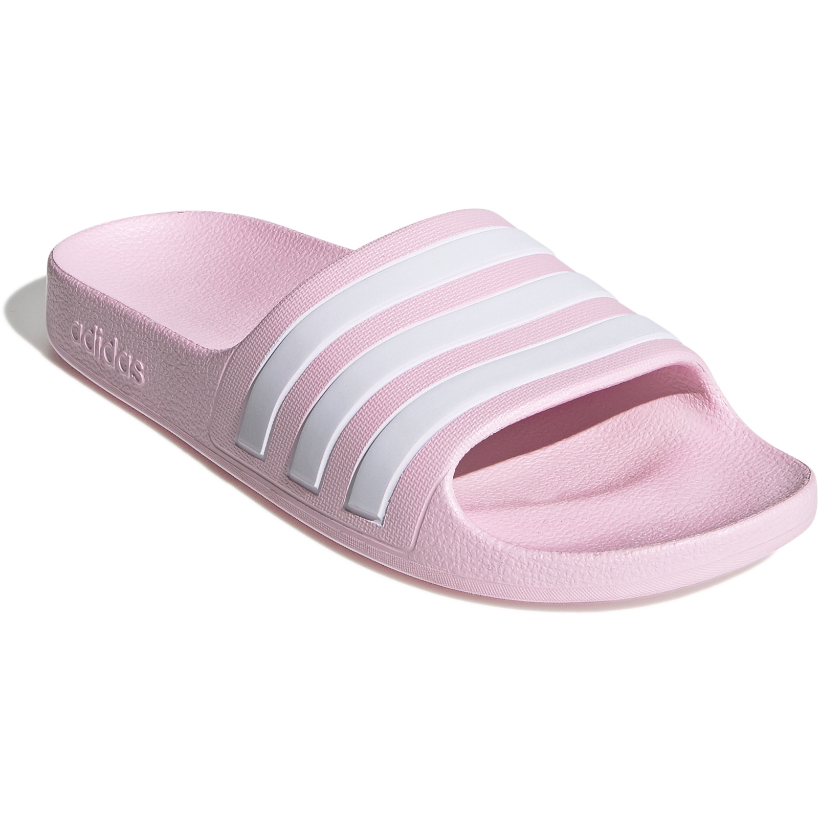 Picture of adidas Adilette Aqua Slides Kids - clear pink/white/clear pink FY8072