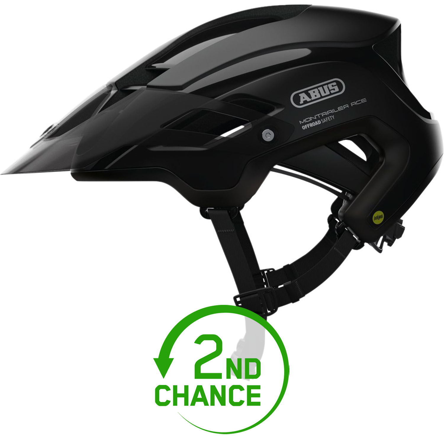 Picture of ABUS MonTrailer ACE Mips Helmet - velvet black - 2nd Choice