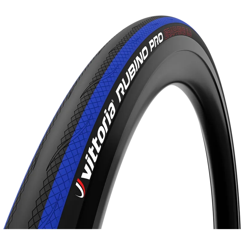 Productfoto van Vittoria Rubino Pro Vouwband - 25-622 | zwart/blauw