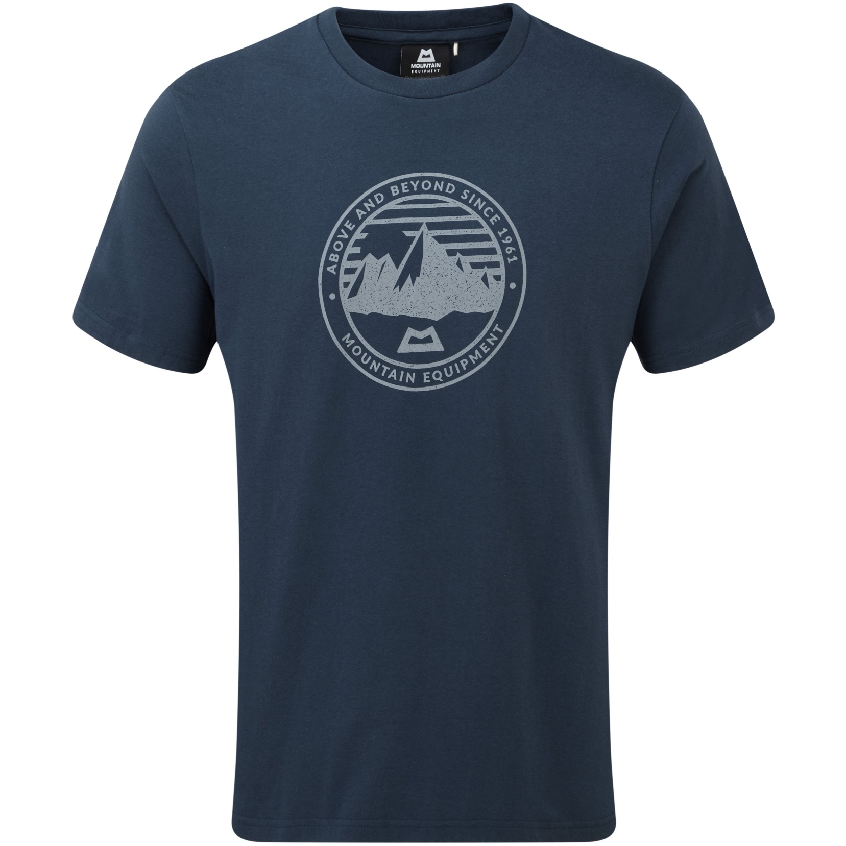 Picture of Mountain Equipment Roundel T-Shirt Men ME-004770 - denim blue