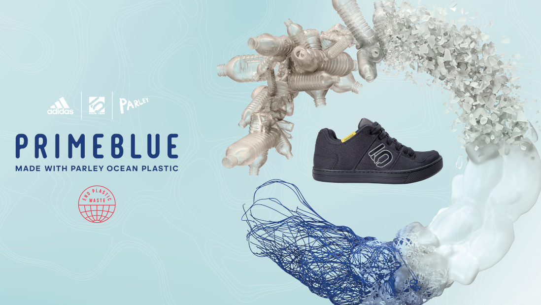 Five Ten Freerider Primeblue: Functional Shoes from Recycled Parley Ocean Plastic