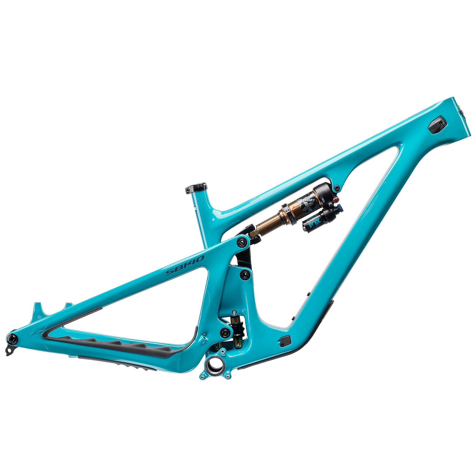 Productfoto van Yeti Cycles SB140 - T-Series 29&quot; Carbon MTB Frame - 2023 - Turquoise