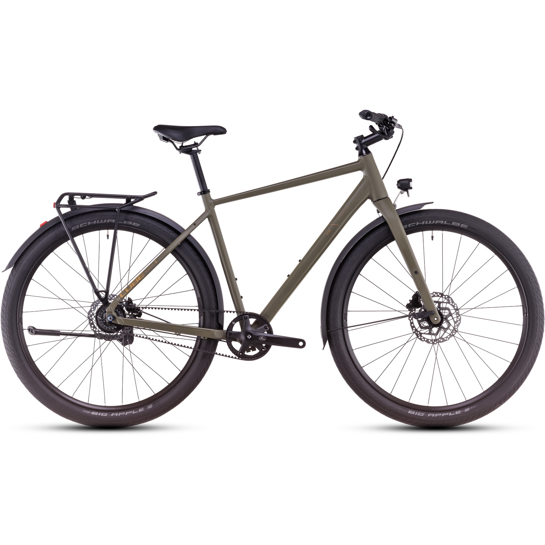 Productfoto van CUBE HYDE Pro FE - 29&quot; City Fiets - 2025 - dustyolive / gold