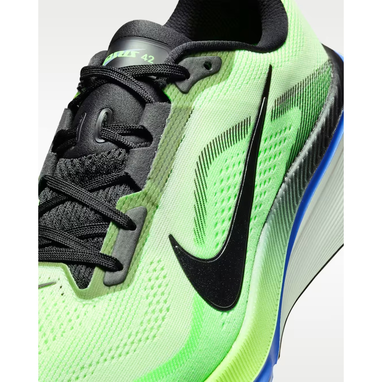 Nike Air Zoom Pegasus 42 Running Shoes Men - volt tint/sapphire