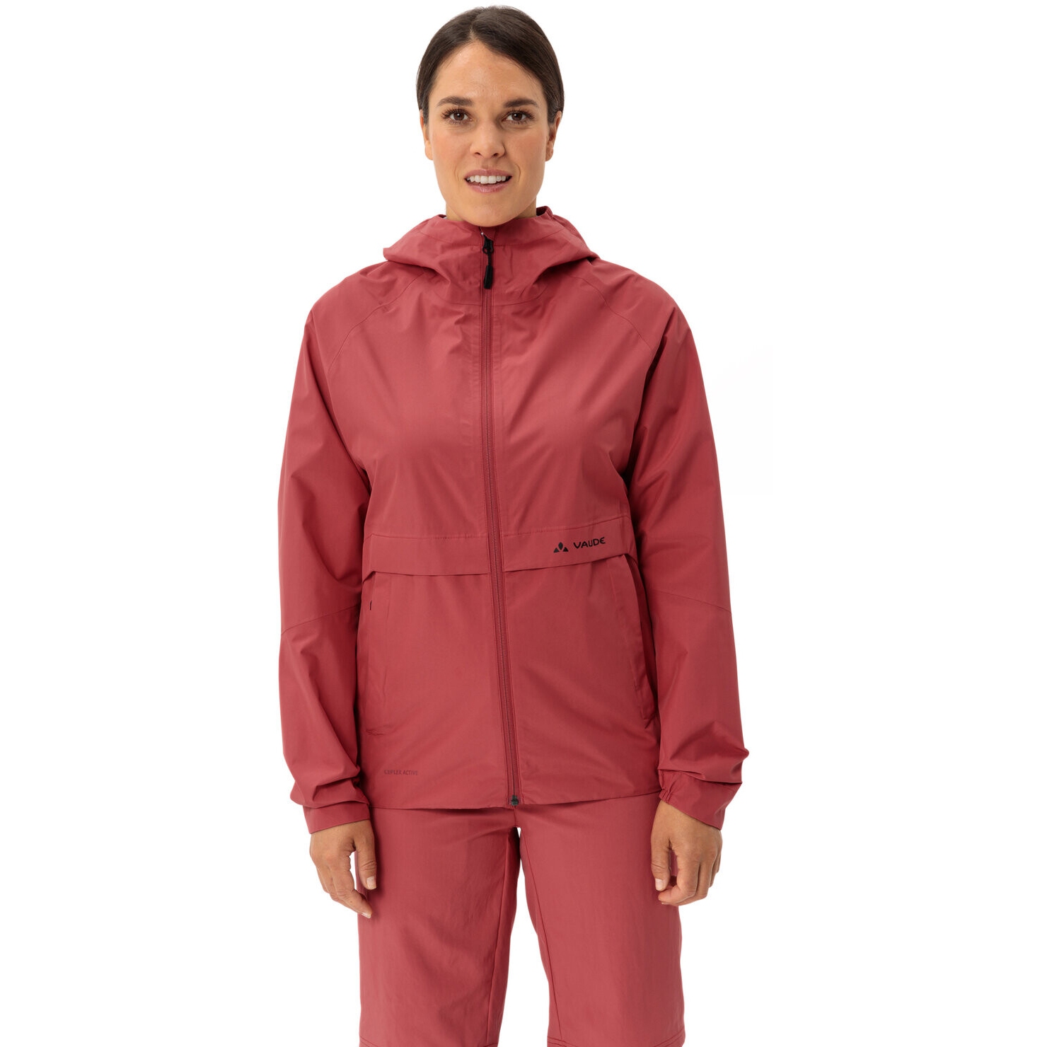 Vaude Loamer Regenjacke Damen brick BIKE24