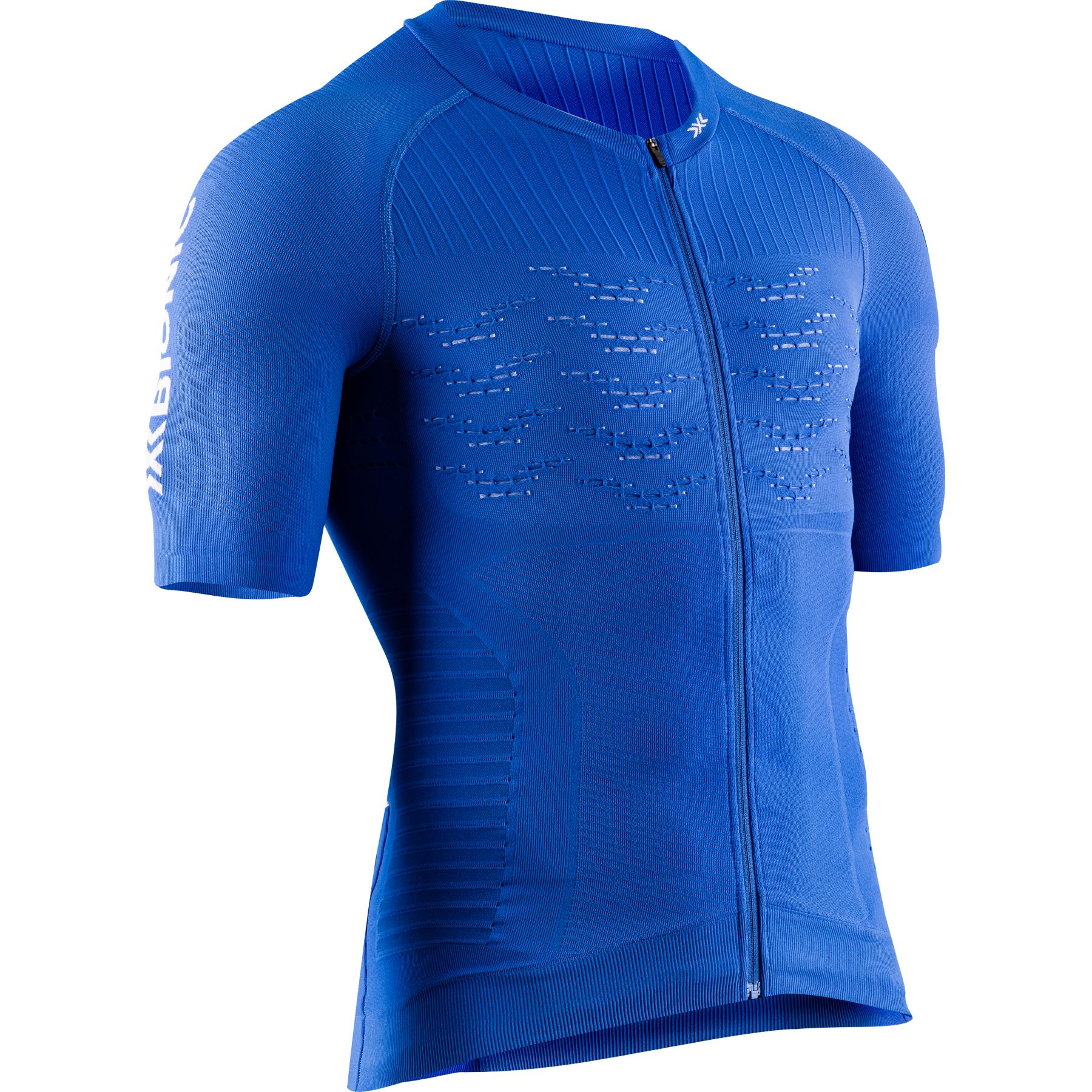 Produktbild von X-Bionic Effektor 4D Cycling Zip Radtrikot Herren - blue blossom/arctic white